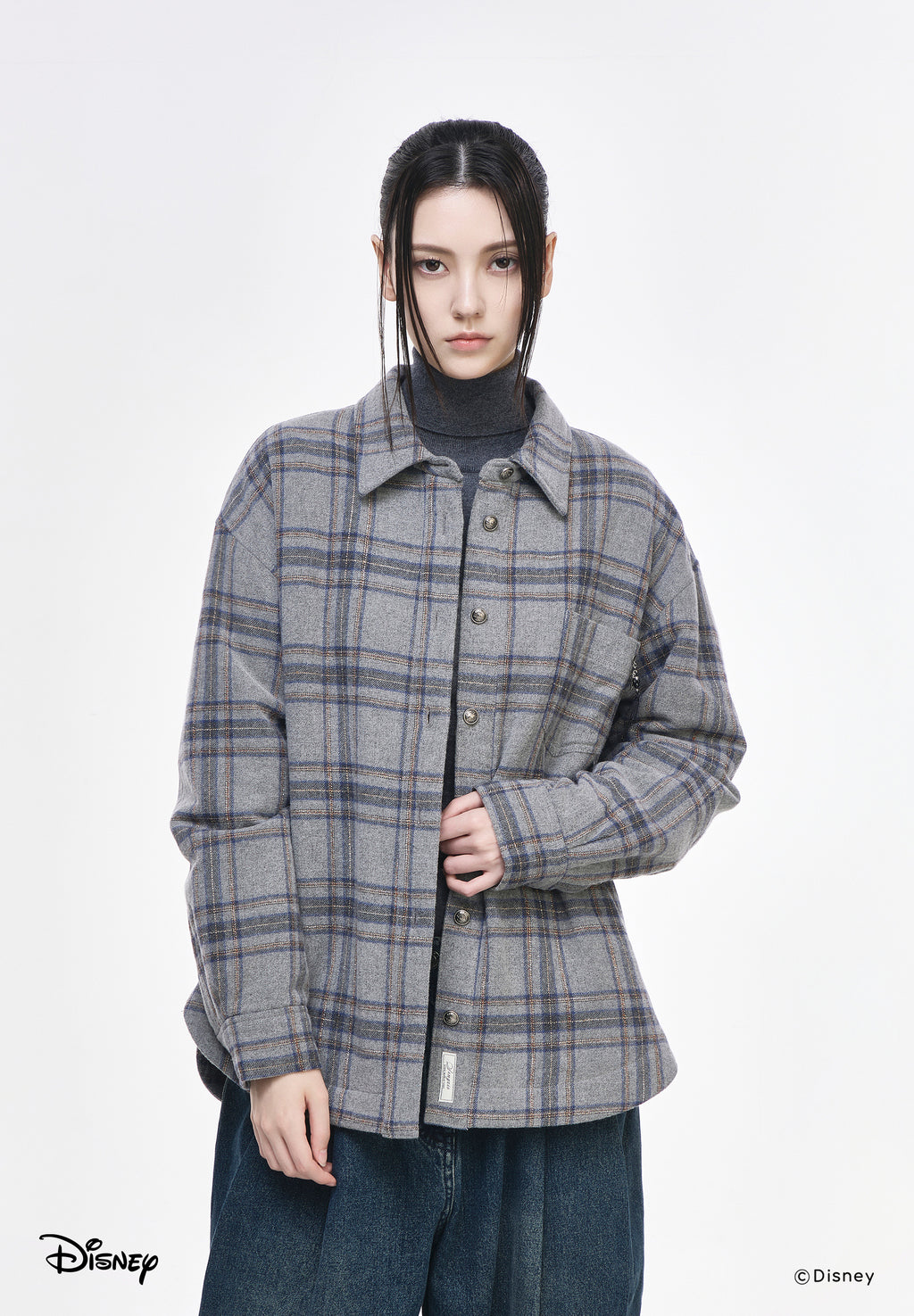 MINHWA FRIENDS FLANNEL SHIRT