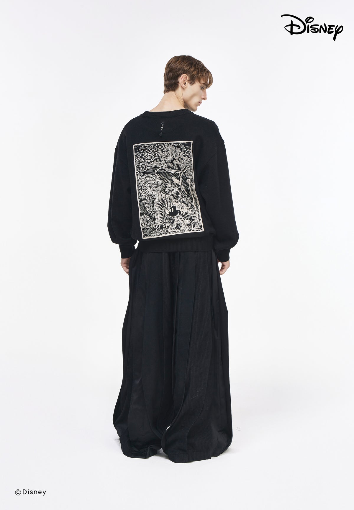 HOJAKDO MICKEY ROUND NECK KNIT