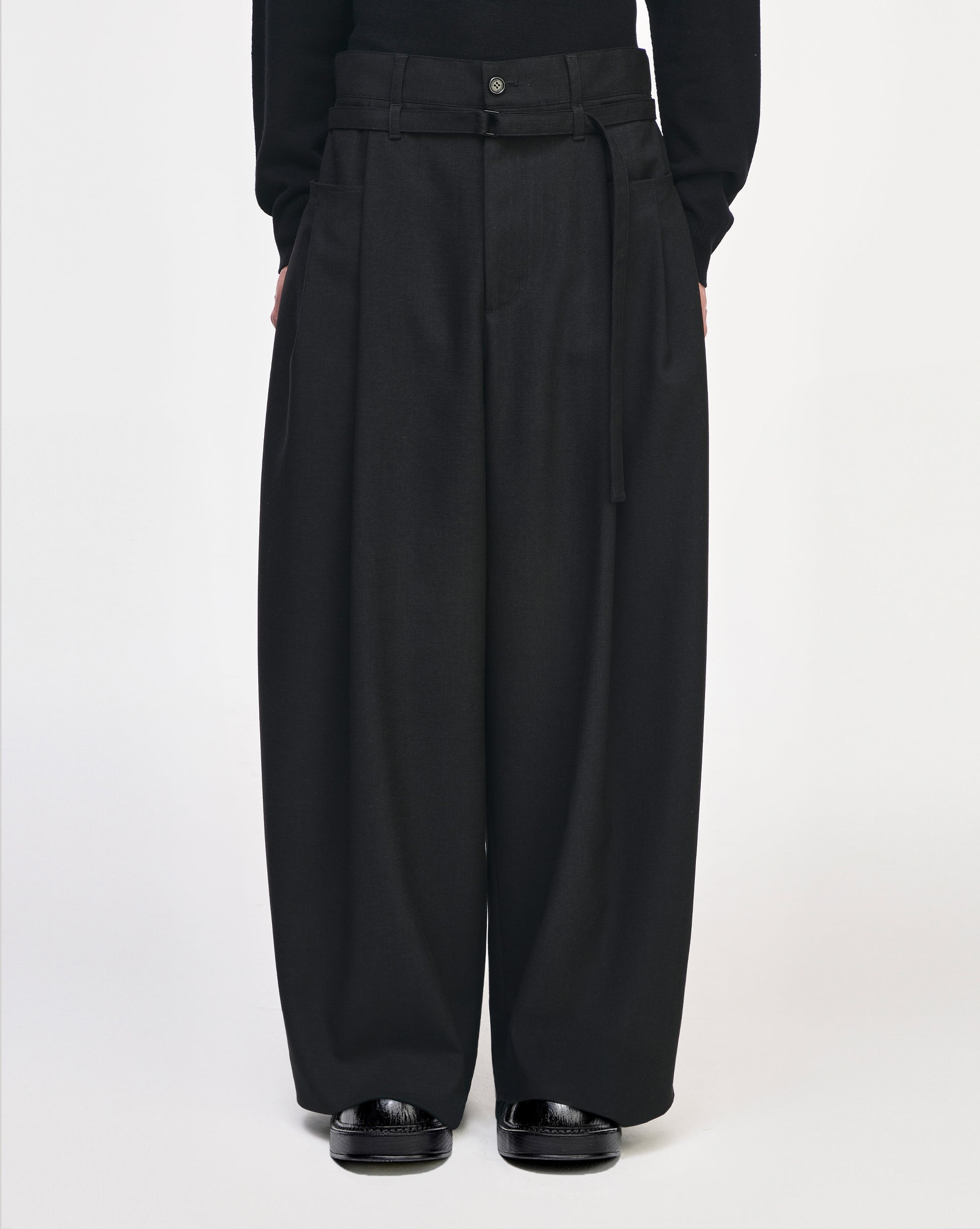 SONGZIO HOMME LEVEL VOLUME WIDE PANTS