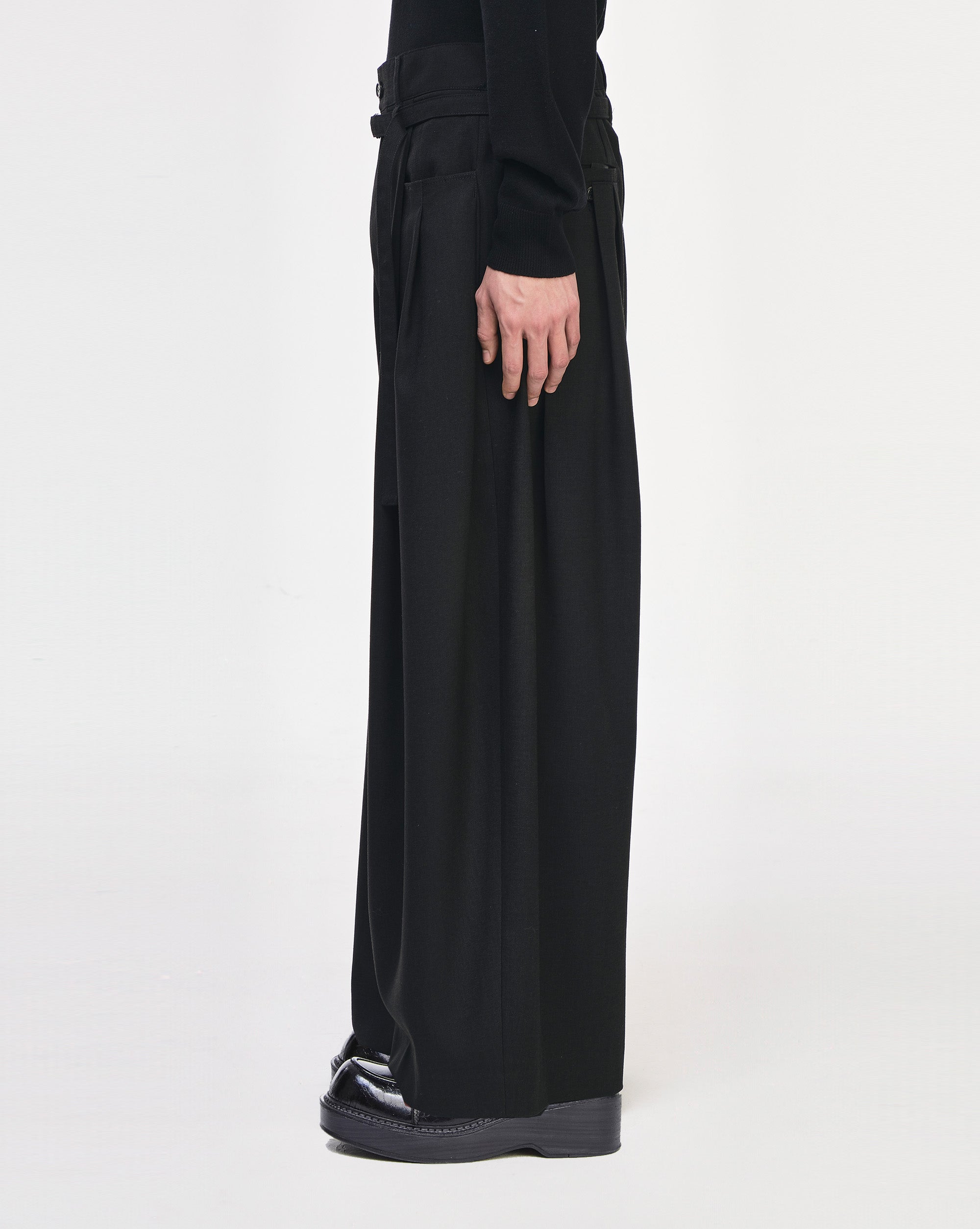 SONGZIO HOMME LEVEL VOLUME WIDE PANTS