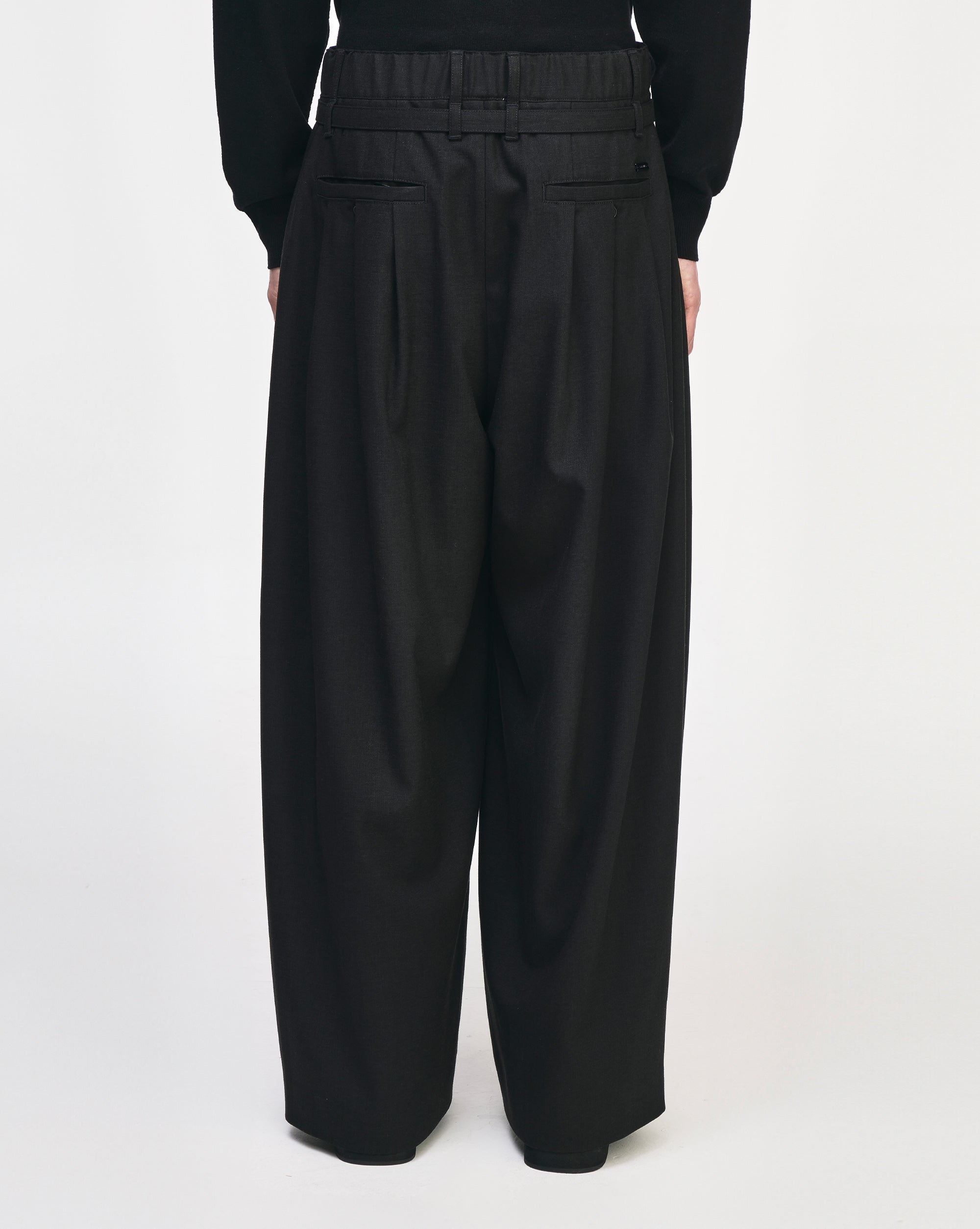 SONGZIO HOMME LEVEL VOLUME WIDE PANTS