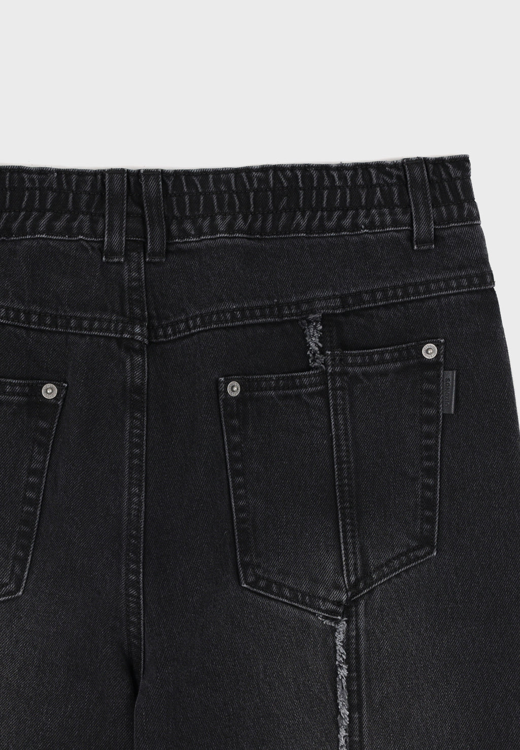SONGZIO HOMME CUT OUT STRAIGHT DENIM