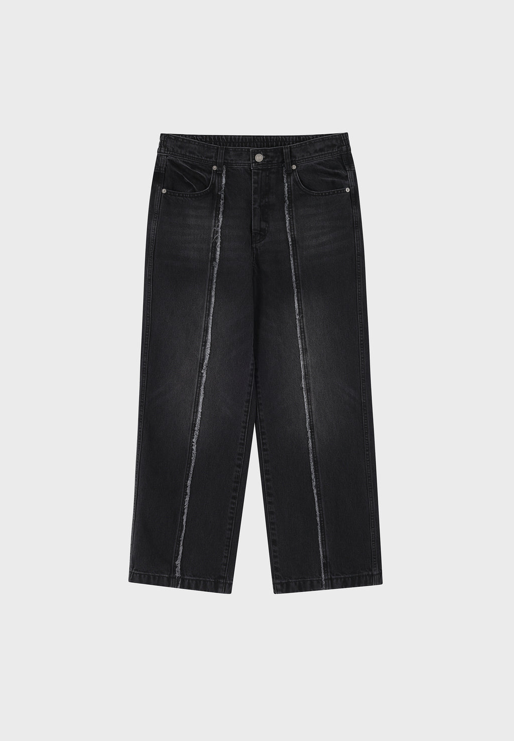 SONGZIO HOMME CUT OUT STRAIGHT DENIM