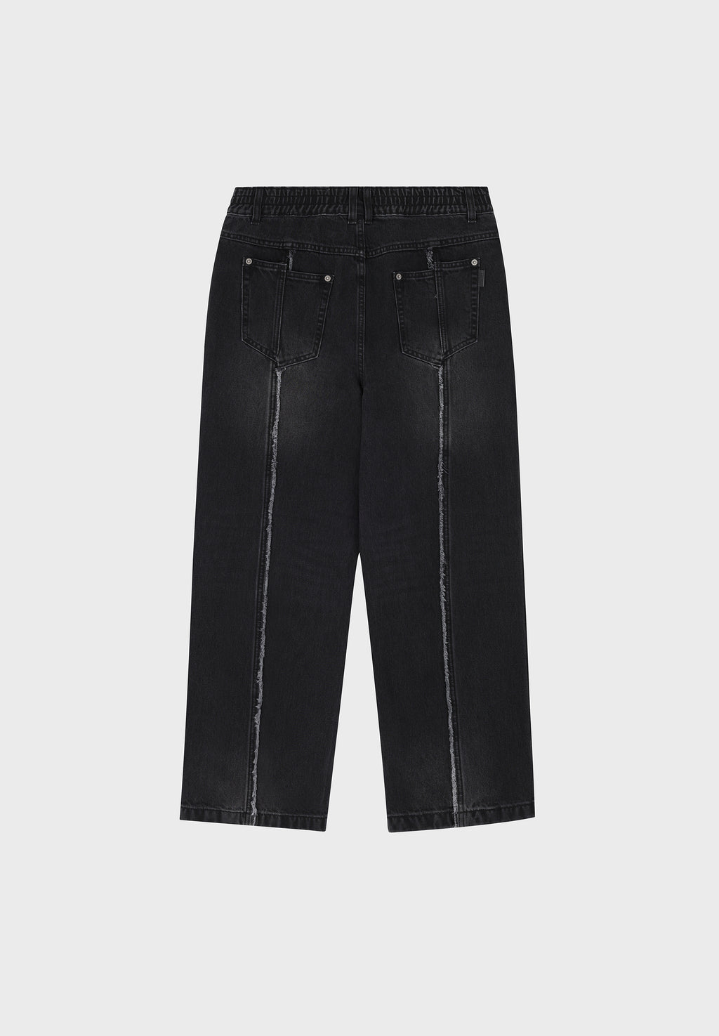 SONGZIO HOMME CUT OUT STRAIGHT DENIM
