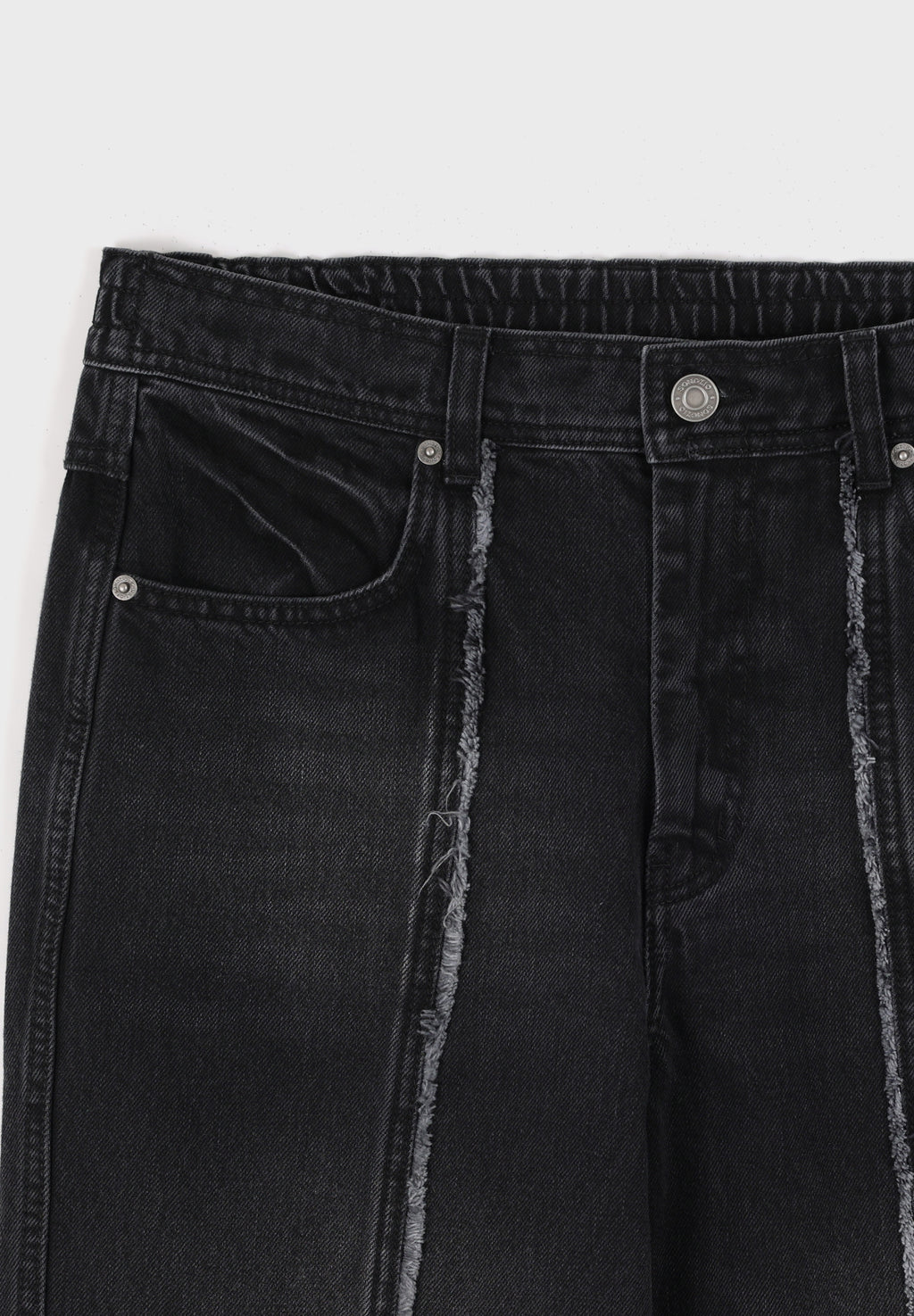 SONGZIO HOMME CUT OUT STRAIGHT DENIM