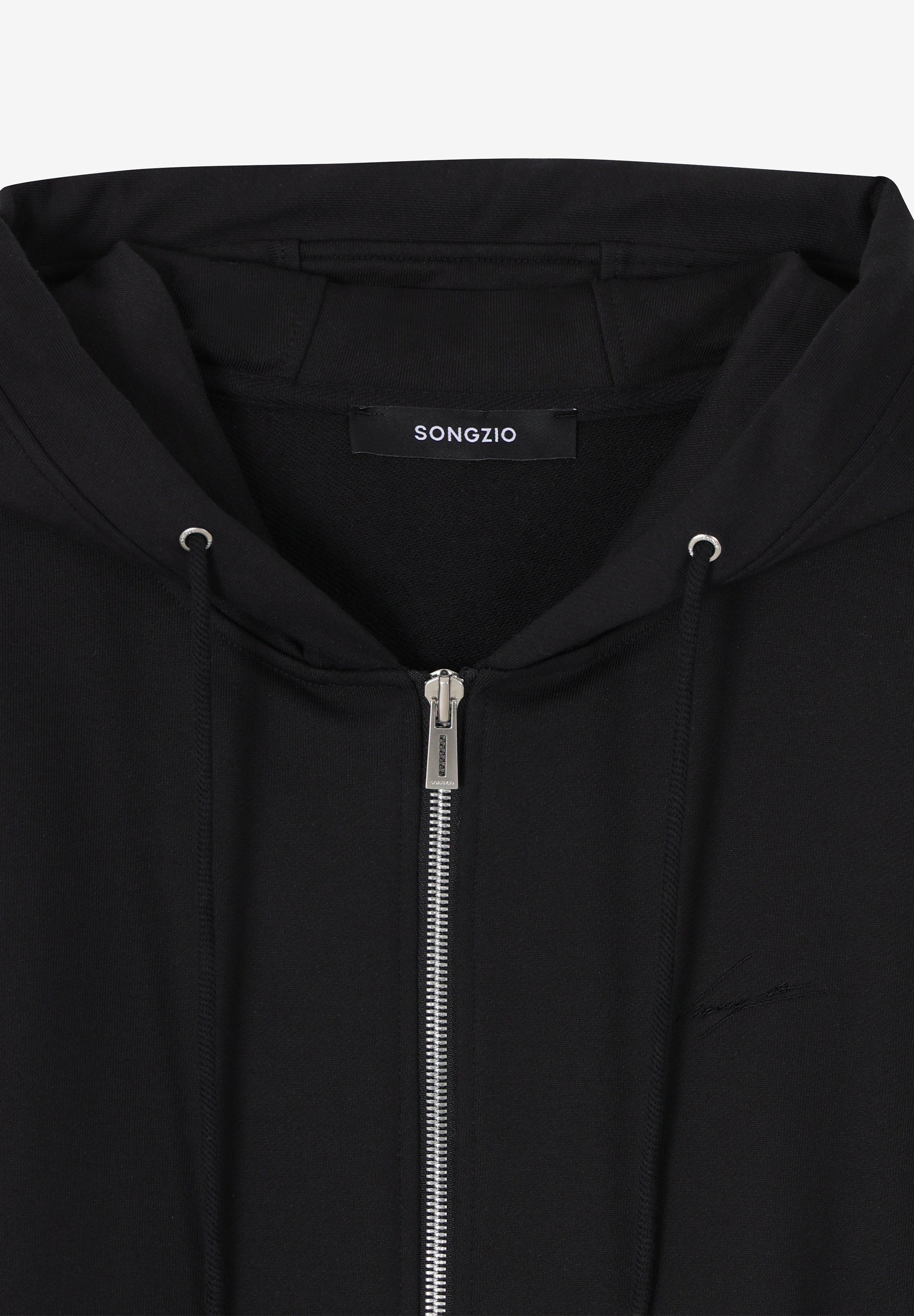 SONGZIO COLLECTION BLACK EYES HOOD ZIP UP