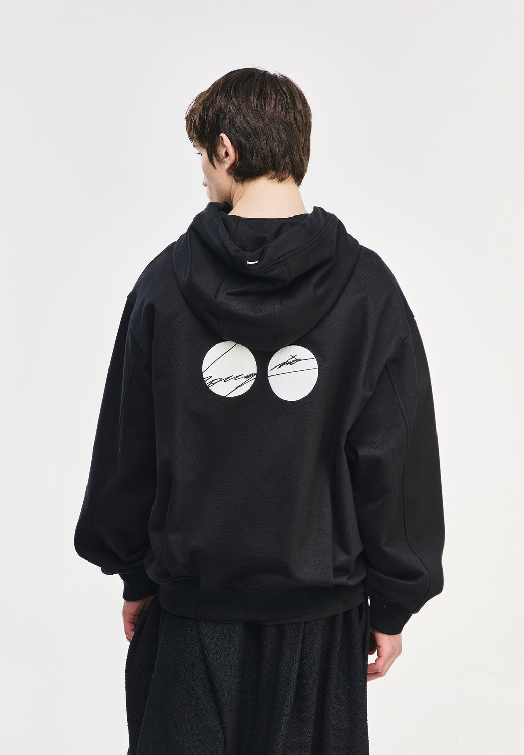SONGZIO COLLECTION BLACK EYES HOOD ZIP UP