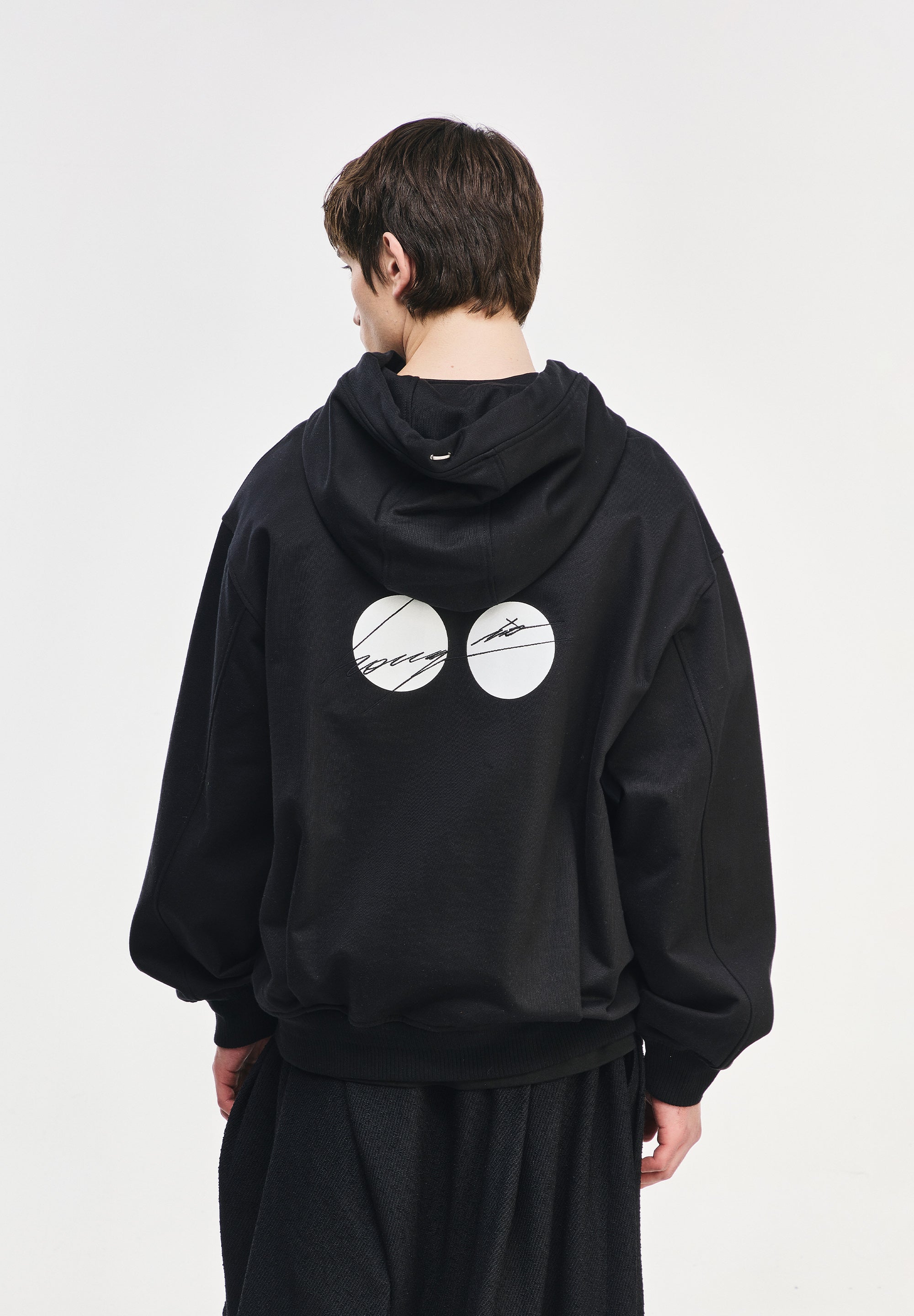 SONGZIO COLLECTION BLACK EYES HOOD ZIP UP