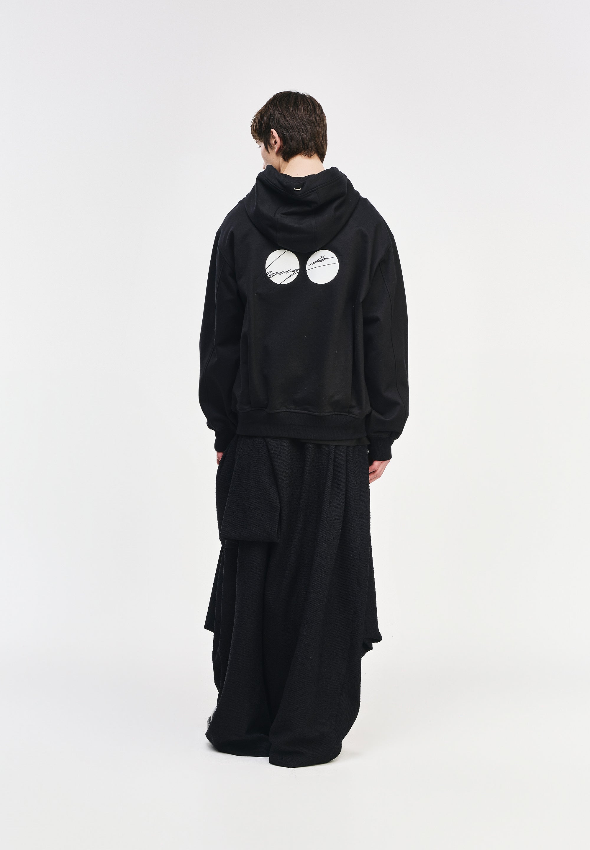 SONGZIO COLLECTION BLACK EYES HOOD ZIP UP