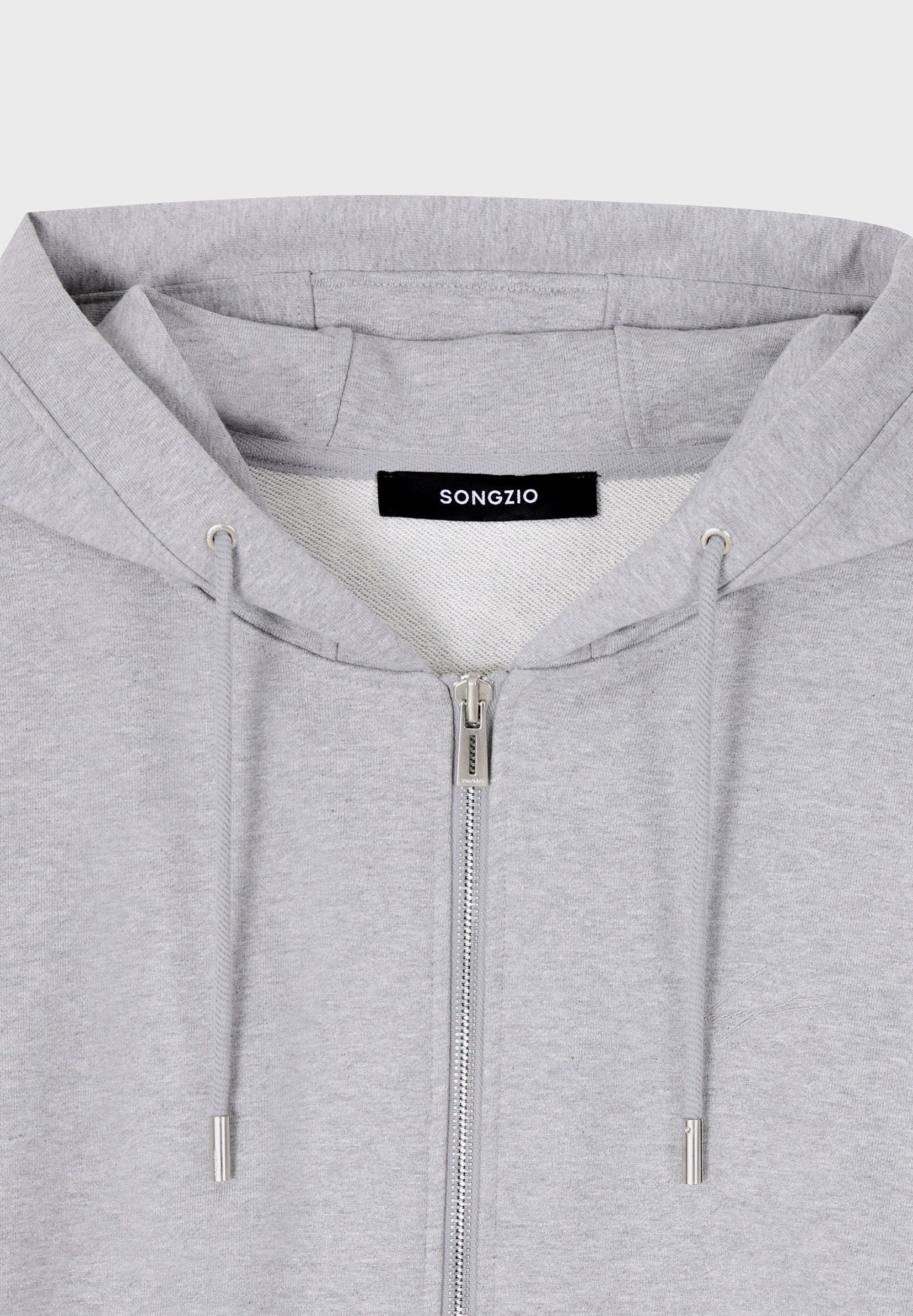 SONGZIO COLLECTION BLACK EYES HOOD ZIP UP