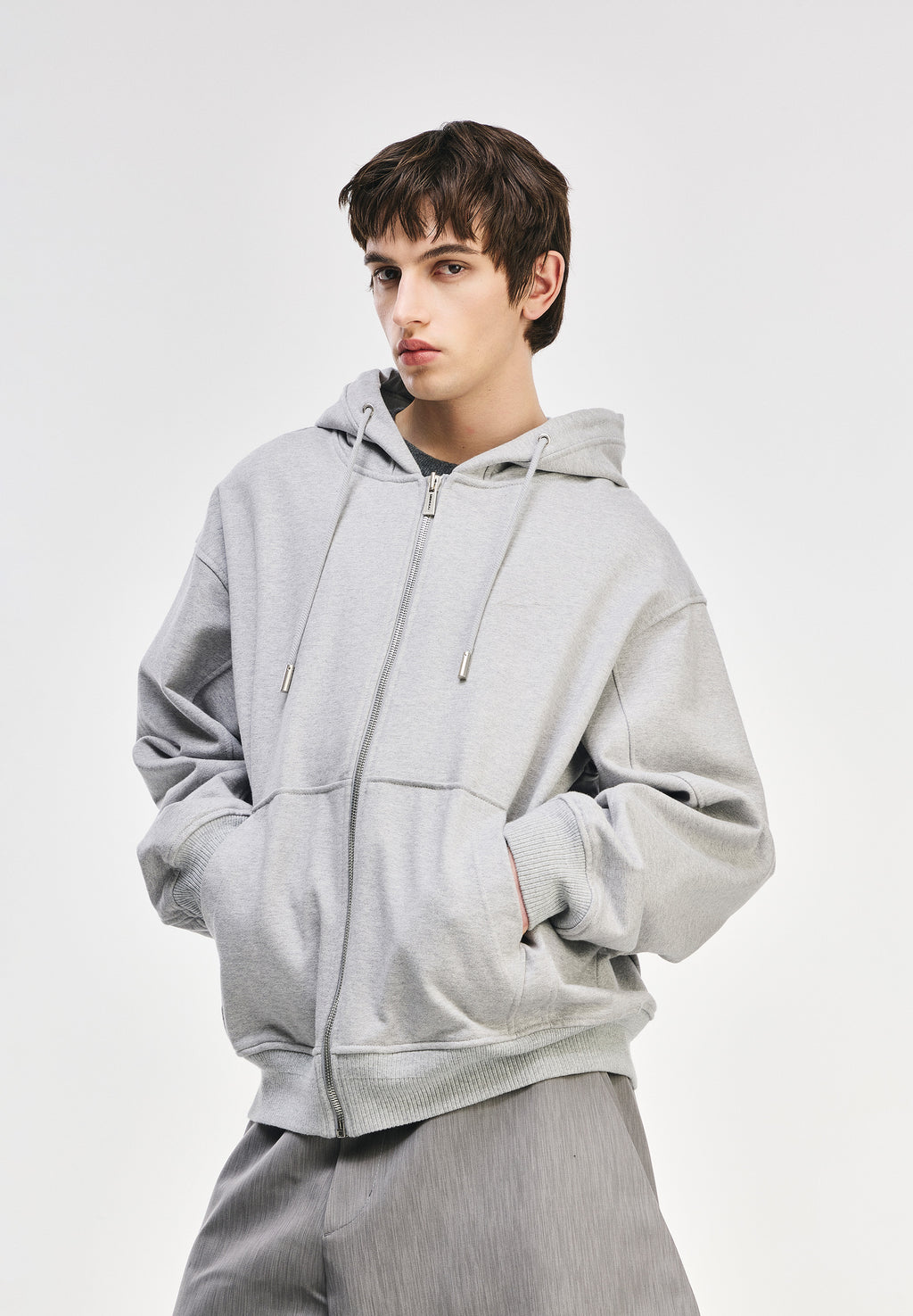 SONGZIO COLLECTION BLACK EYES HOOD ZIP UP