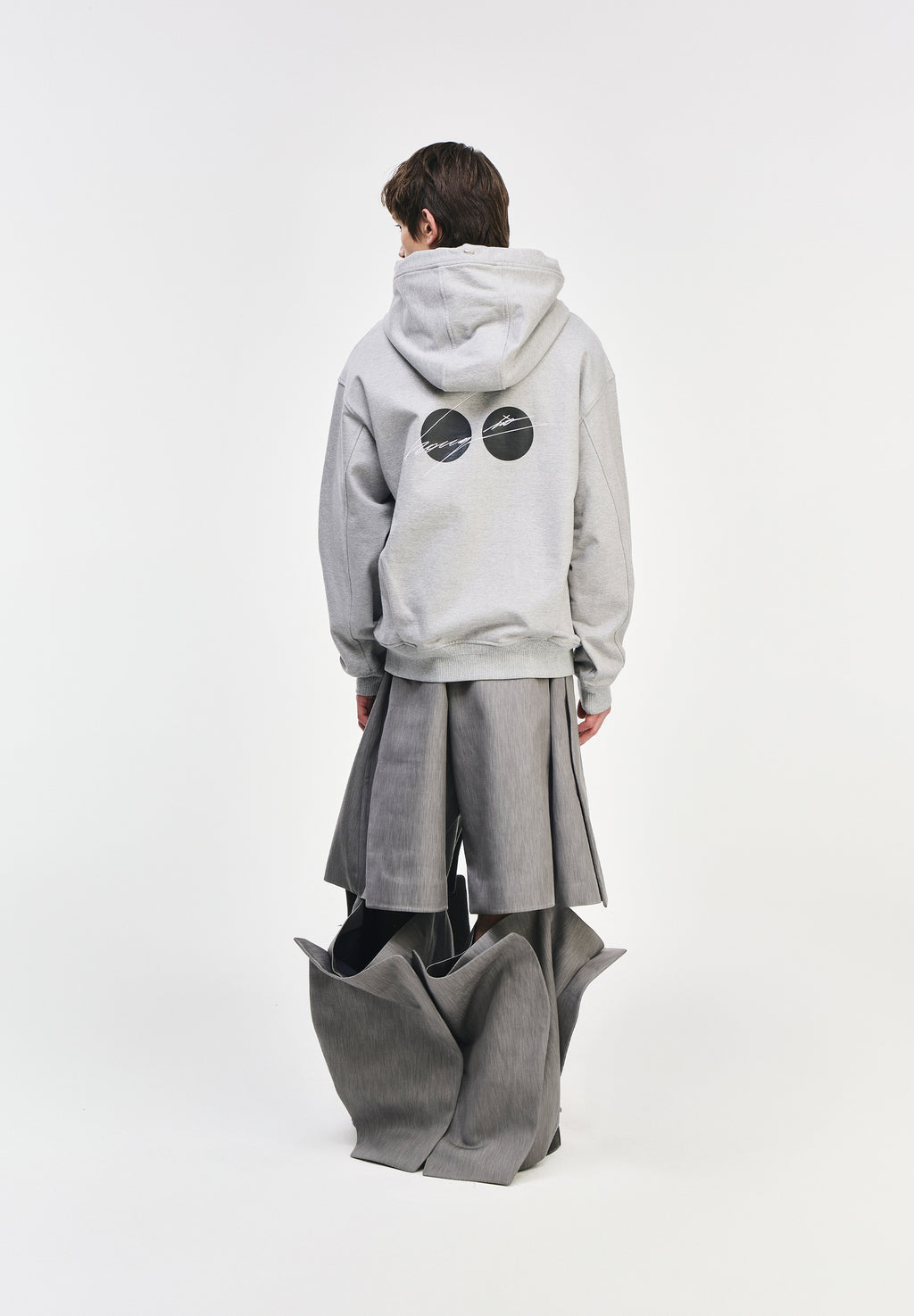 SONGZIO COLLECTION BLACK EYES HOOD ZIP UP