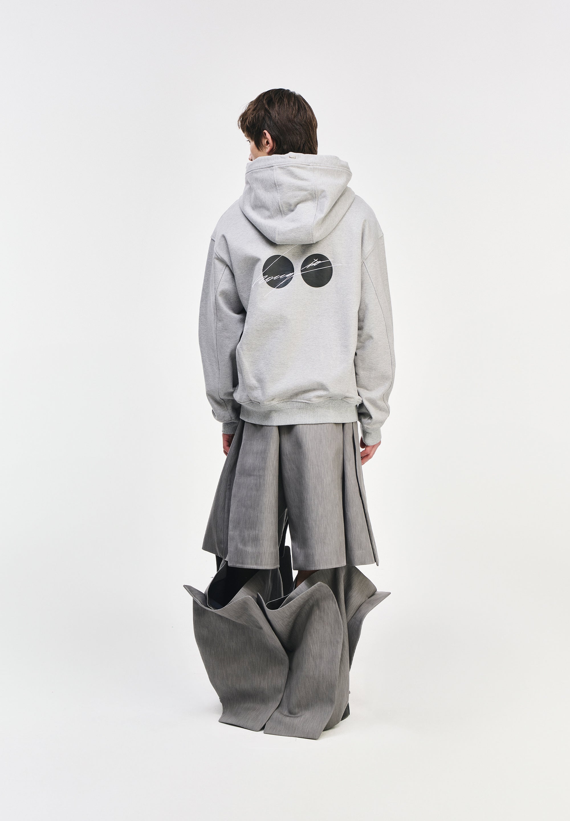 SONGZIO COLLECTION BLACK EYES HOOD ZIP UP