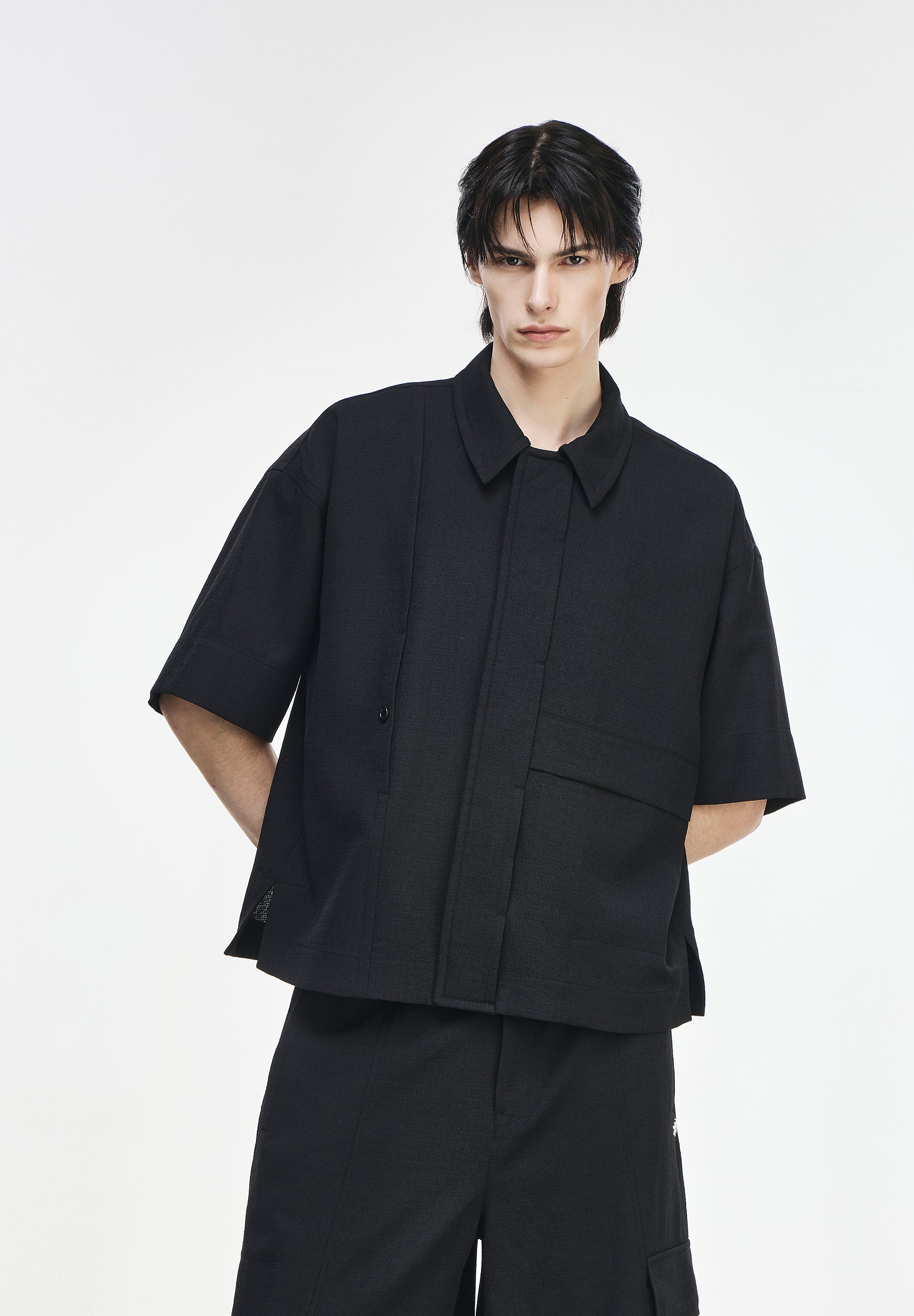 SIGNATURE CROP HALF JUMPER