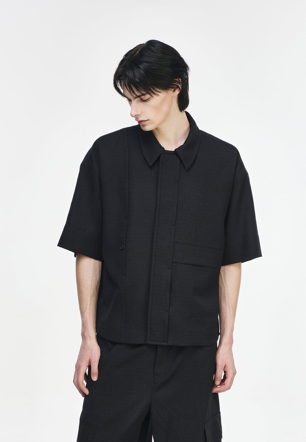 SIGNATURE CROP HALF JUMPER
