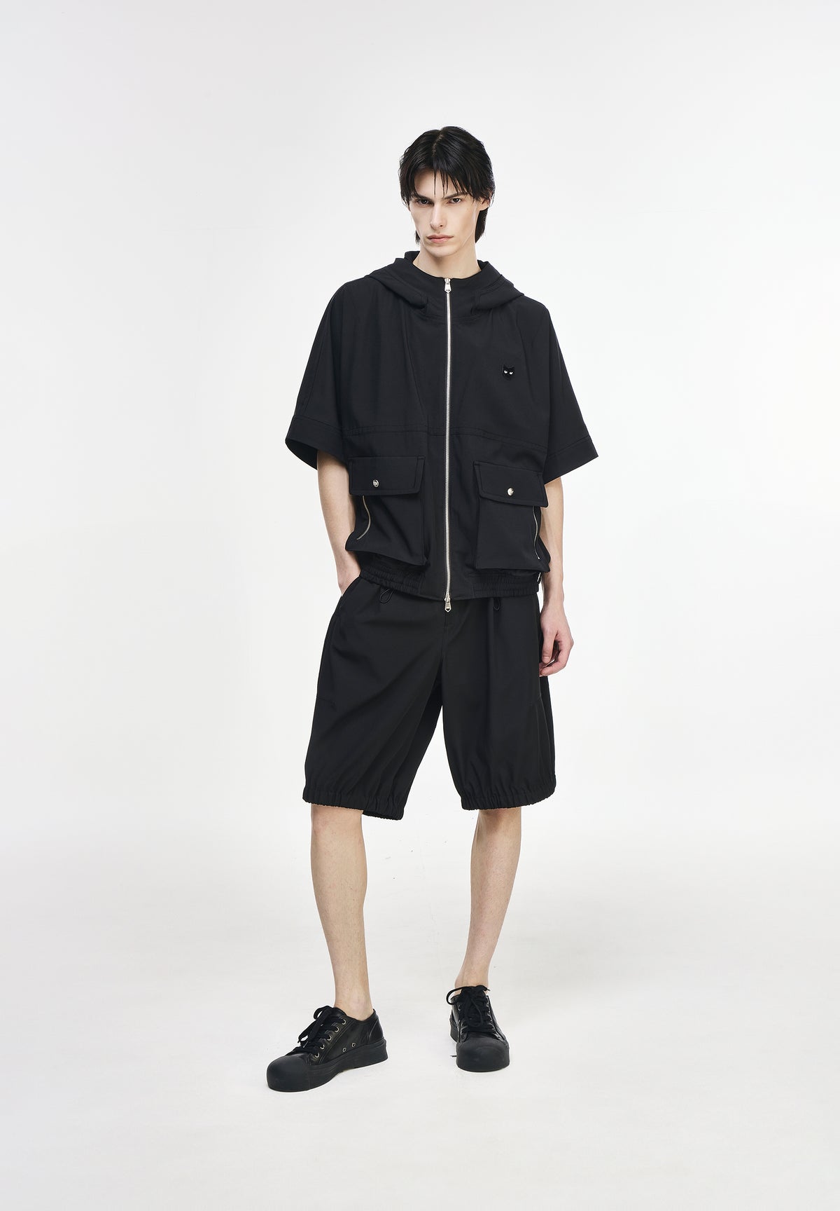 DOLMAN HOOD HALF JUMPER