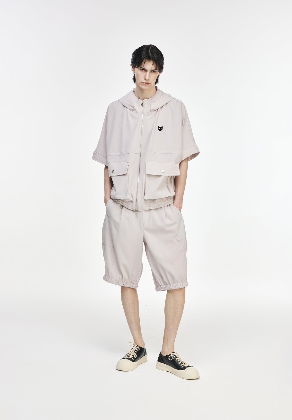 DOLMAN HOOD HALF JUMPER