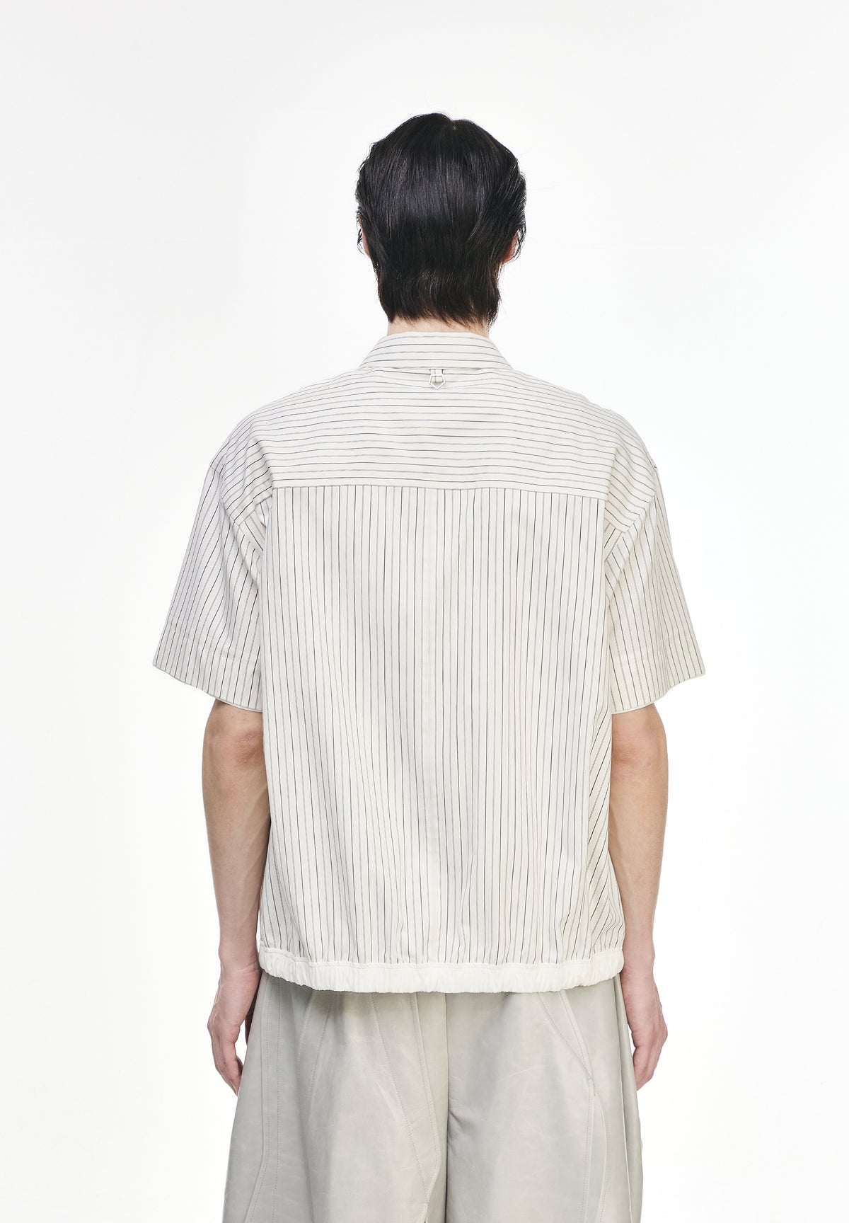 MULTI STRIPE HALF JACKET
