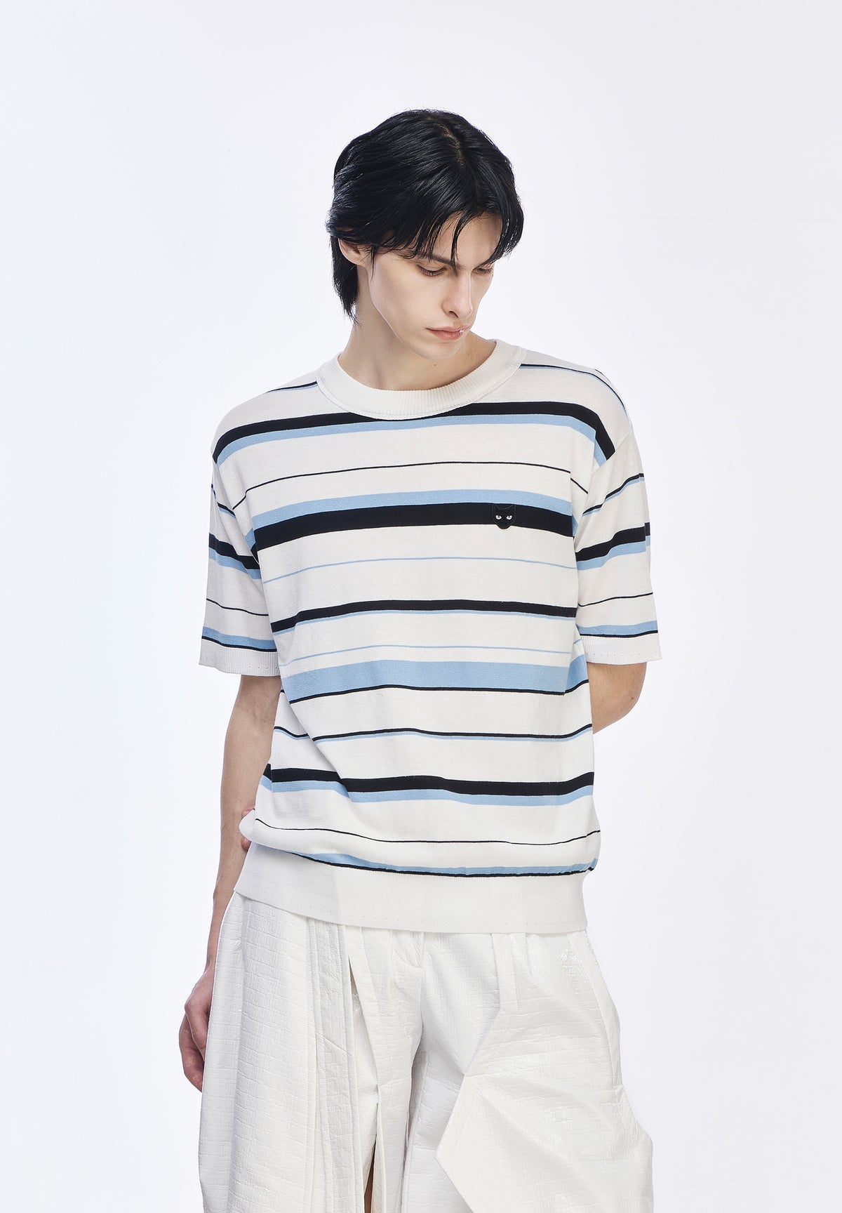 PANTHER MULTI-SPRIPE HALF KNIT