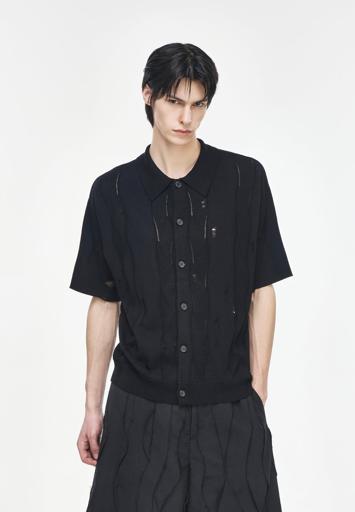 PANTHER CLAW MARK CARDIGAN