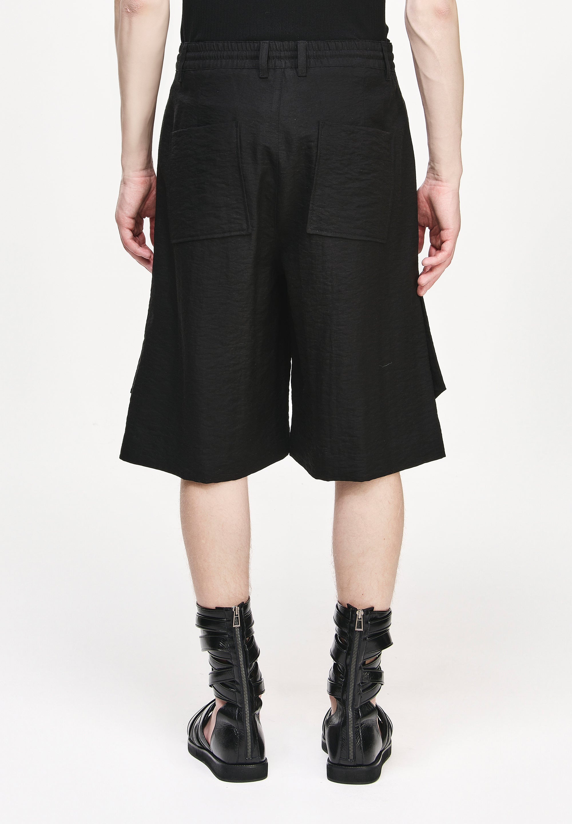 BIAS DRAPE SHORTS