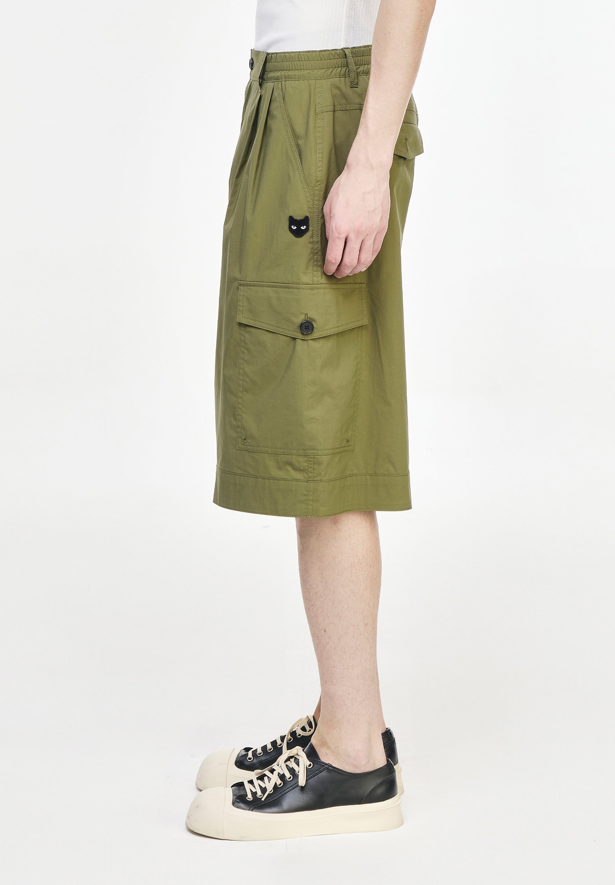 PANTHER SAFARI BERMUDA SHORTS
