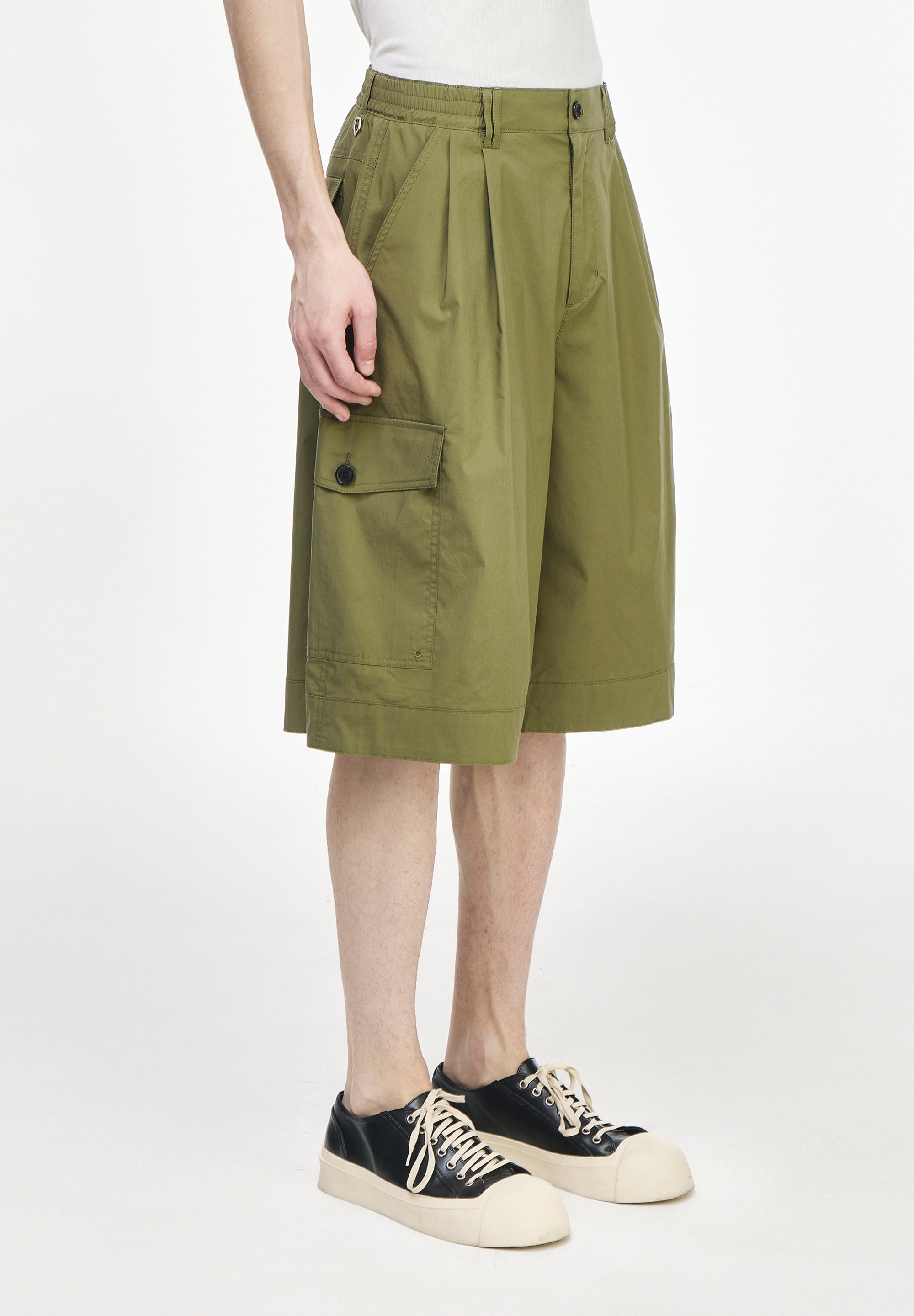 PANTHER SAFARI BERMUDA SHORTS