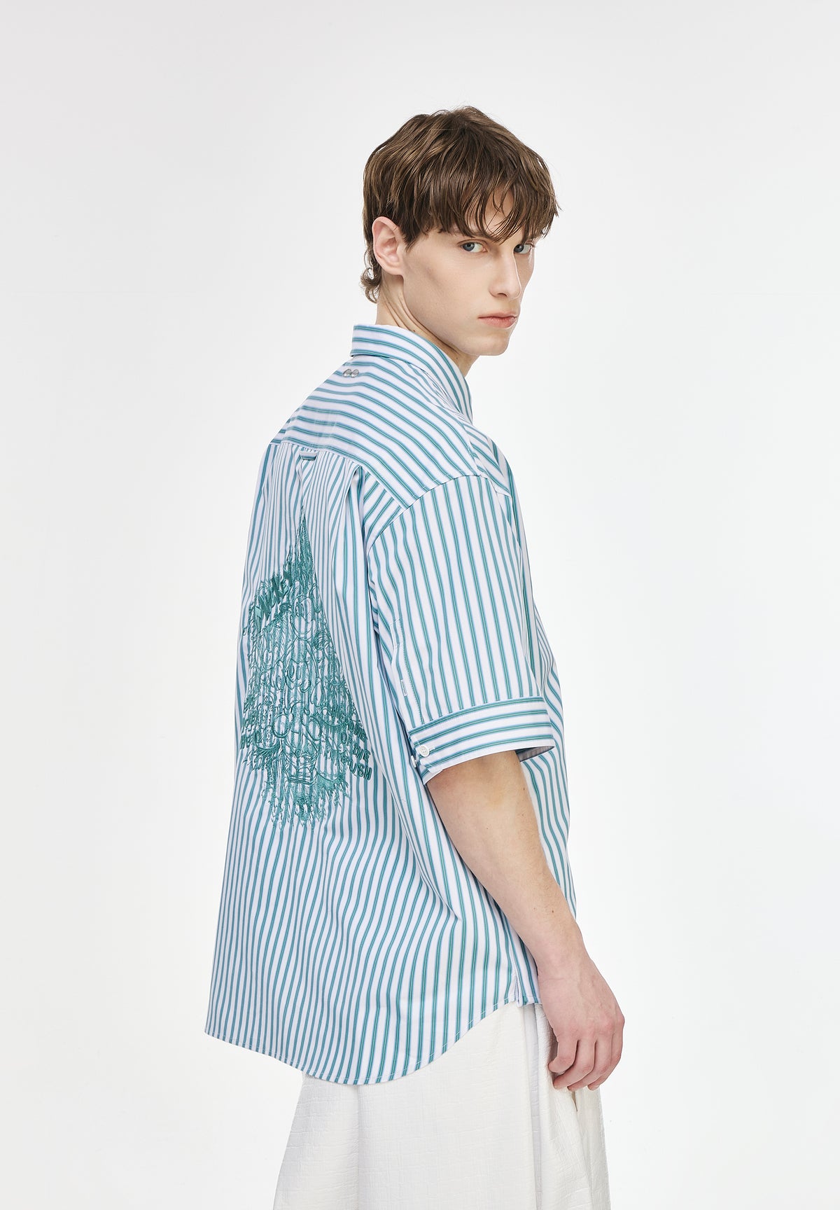 MICKEY & OSWALD STRIPE SHIRT