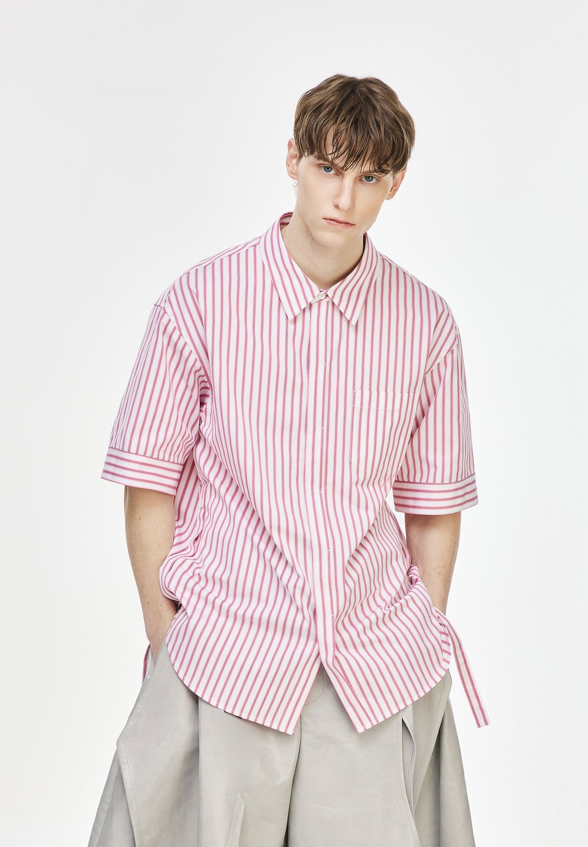 MICKEY & OSWALD STRIPE SHIRT