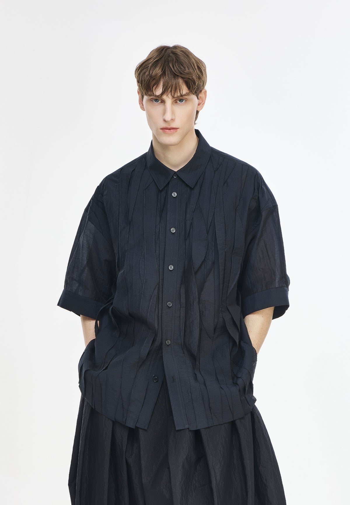 FRAGMENT HALF SHIRT