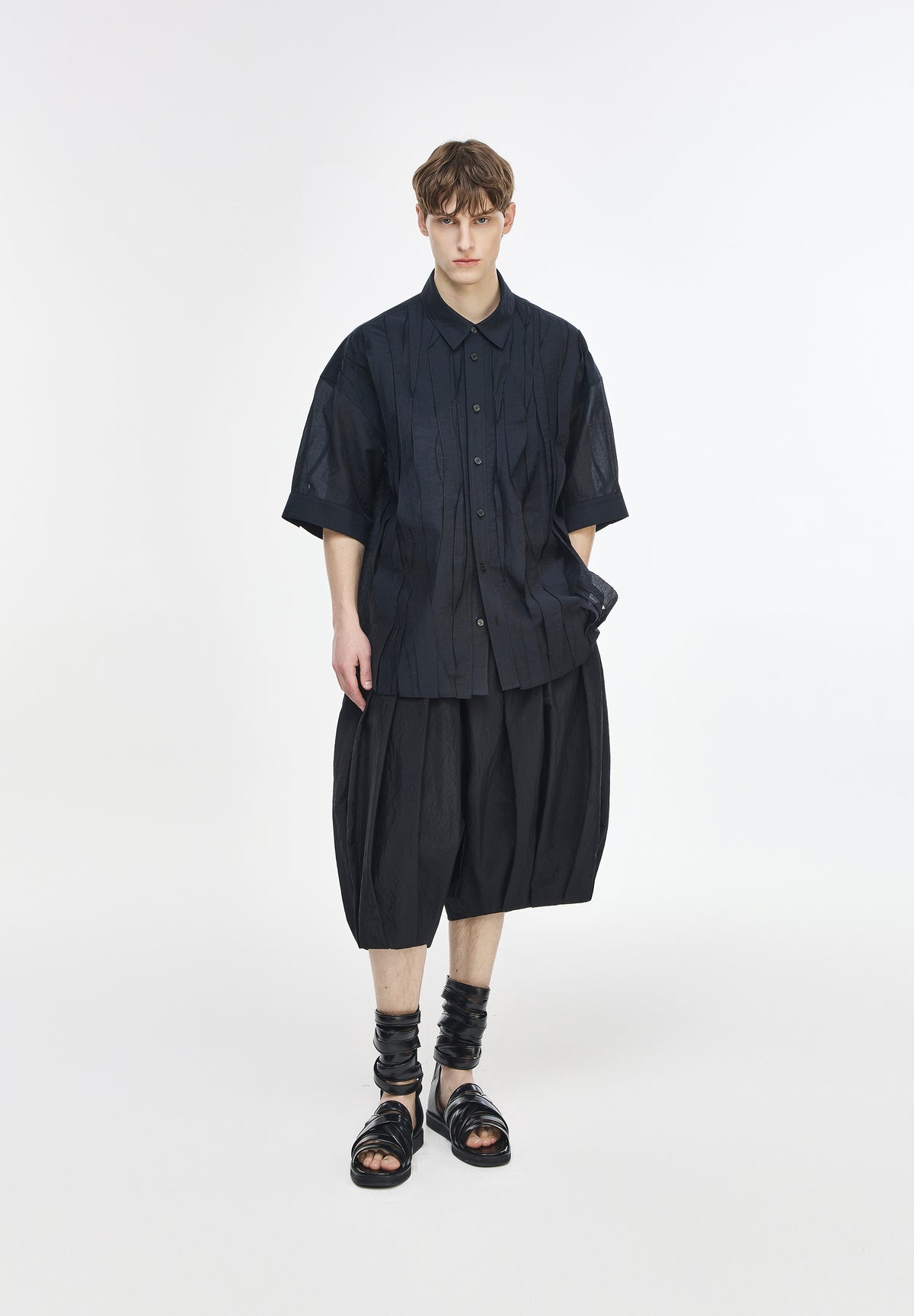 FRAGMENT HALF SHIRT