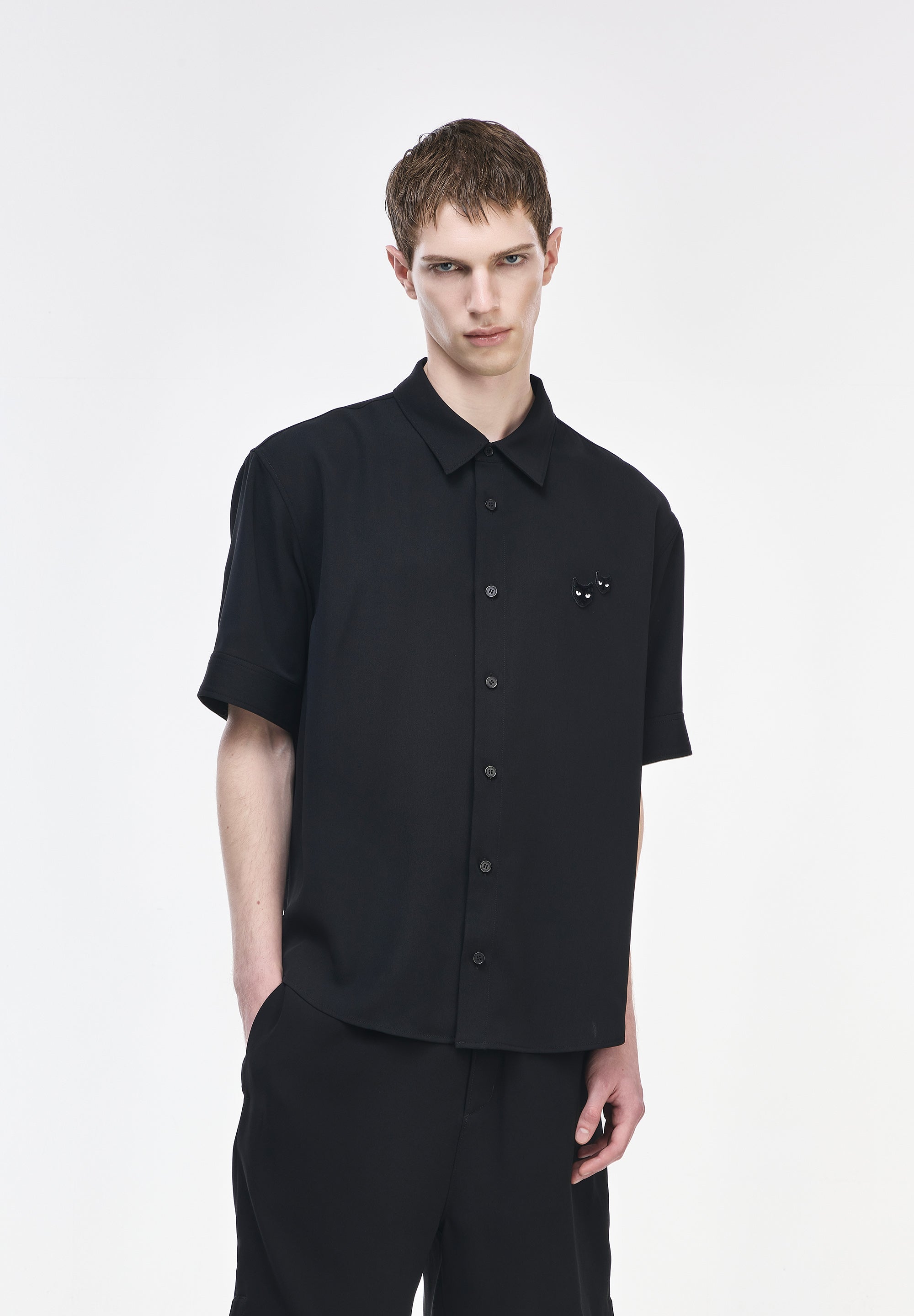 TWIN PANTHER HALF SHIRT
