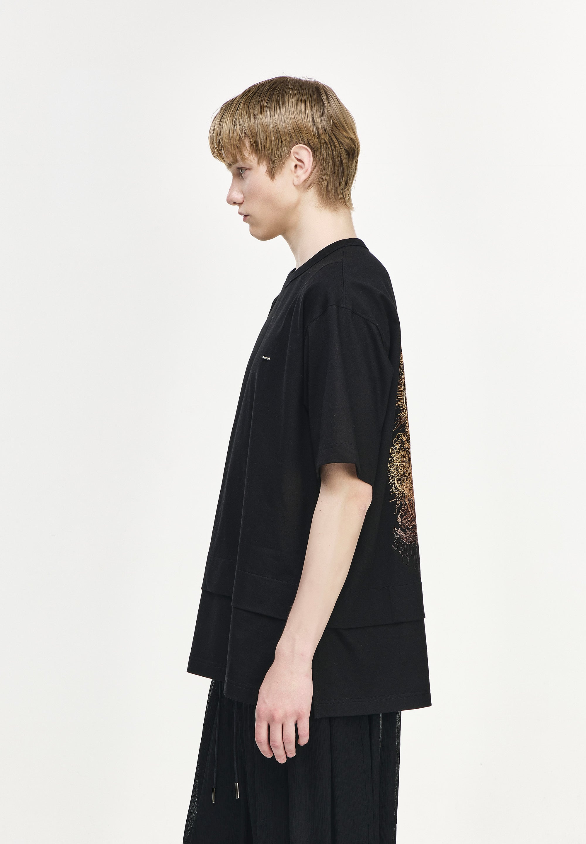 SONGZIO COLLECTION ARCHANGEL GHOST FOLD T SHIRT