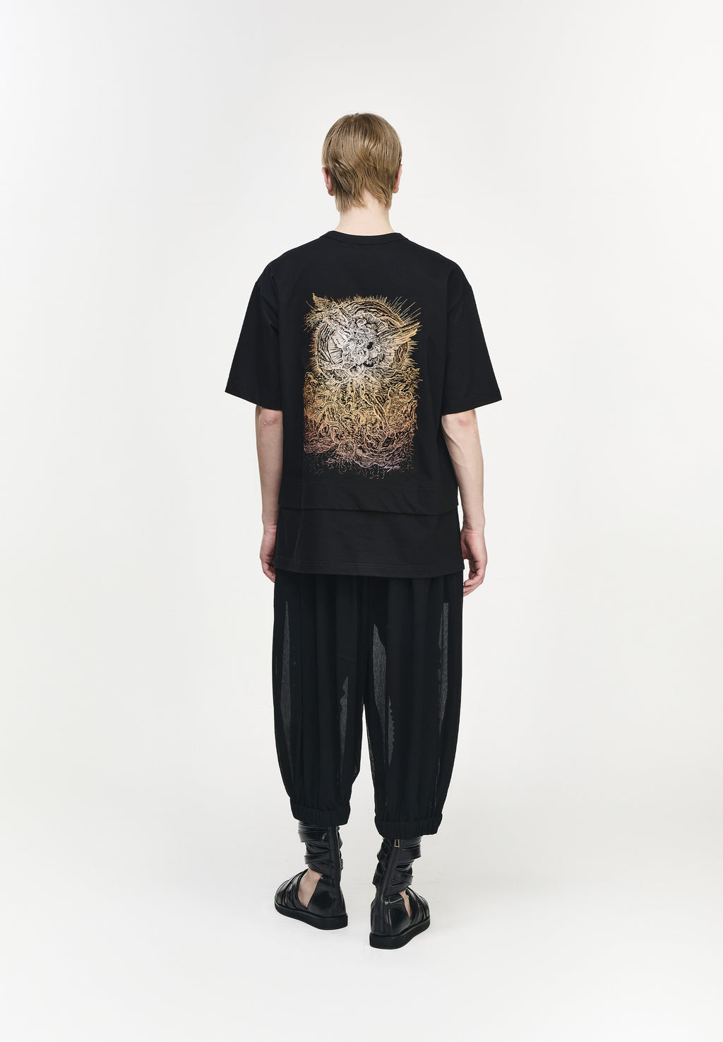 SONGZIO COLLECTION ARCHANGEL GHOST FOLD T SHIRT
