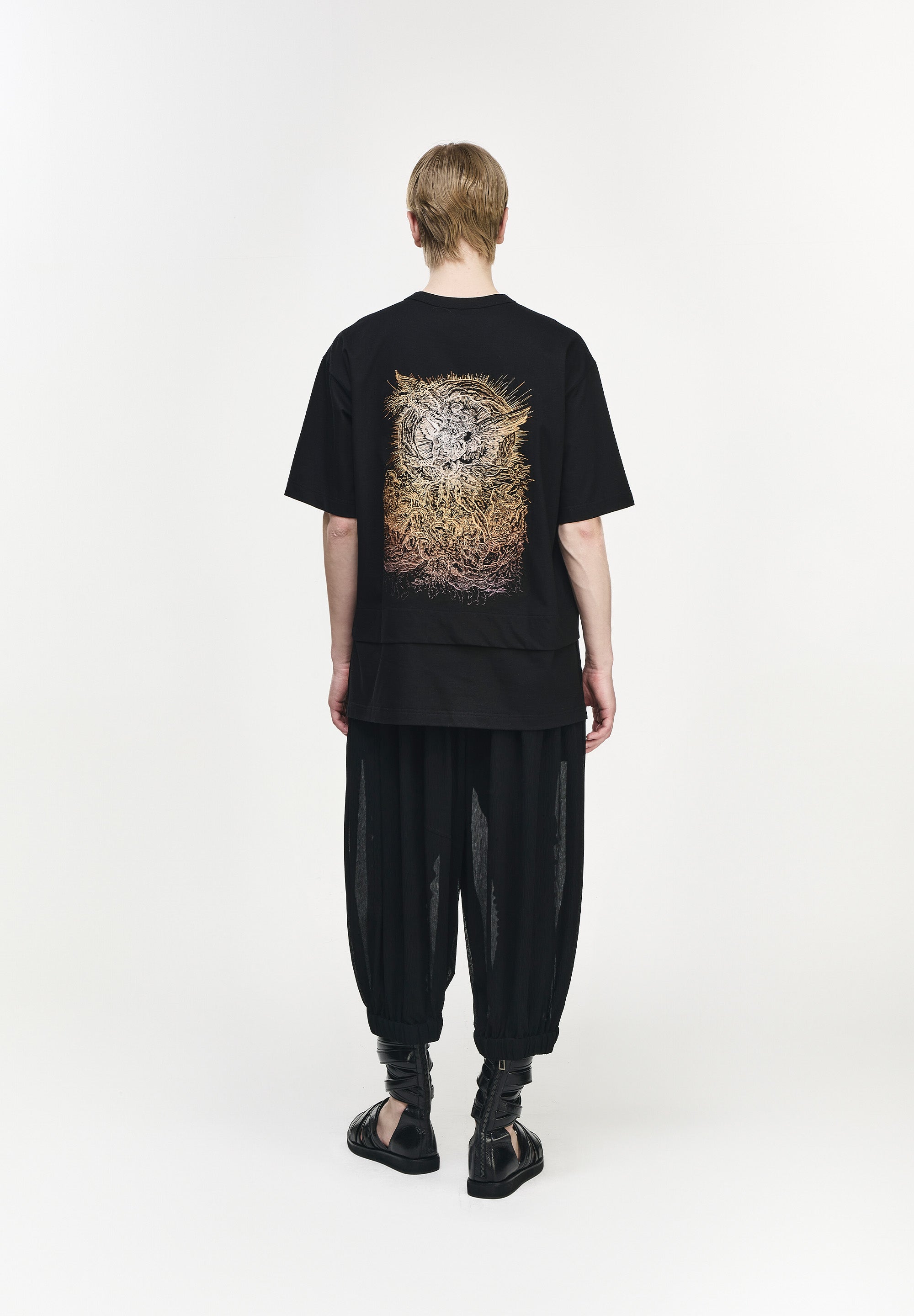 SONGZIO COLLECTION ARCHANGEL GHOST FOLD T SHIRT