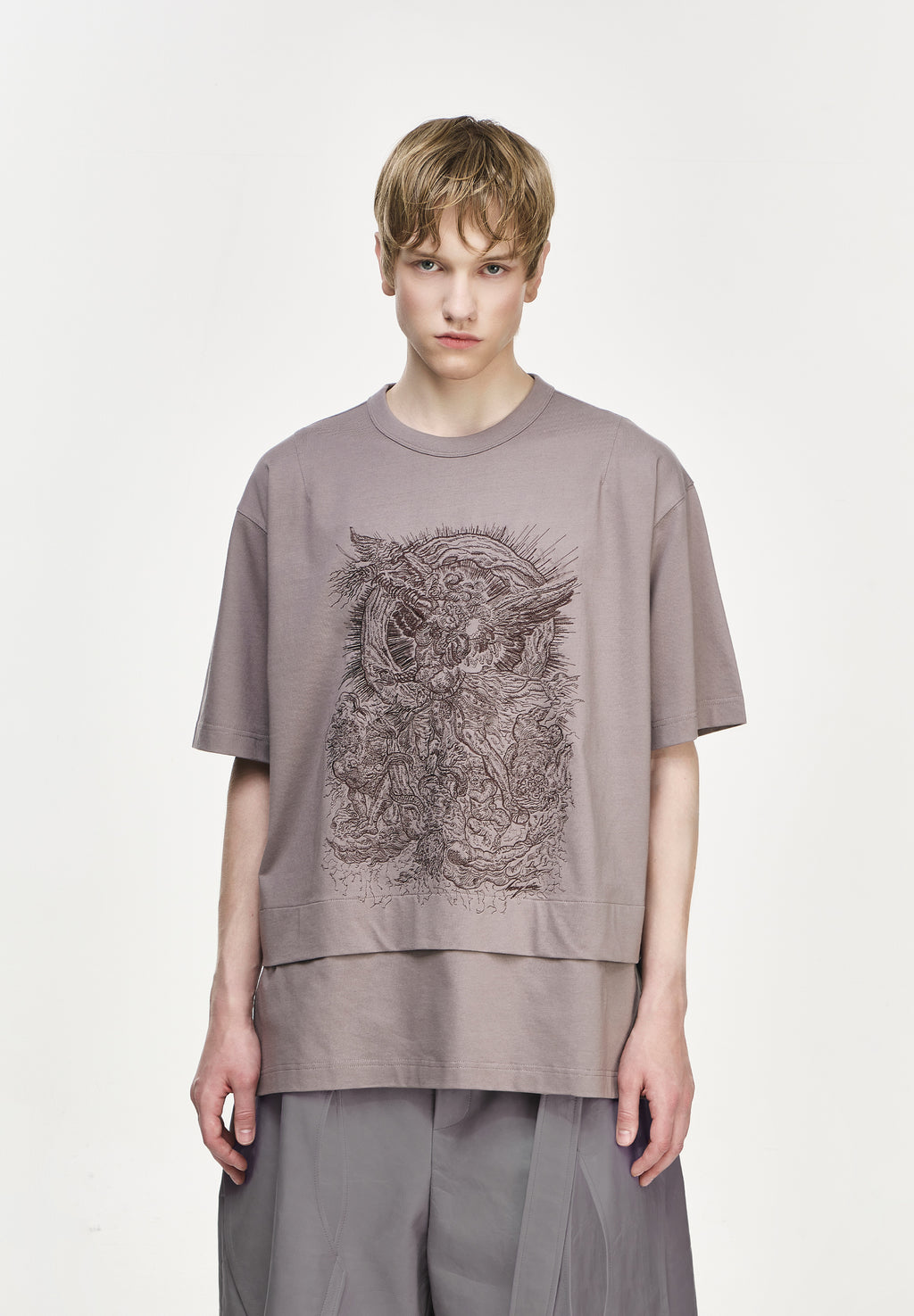 SONGZIO COLLECTION ARCHANGEL GHOST FOLD T SHIRT