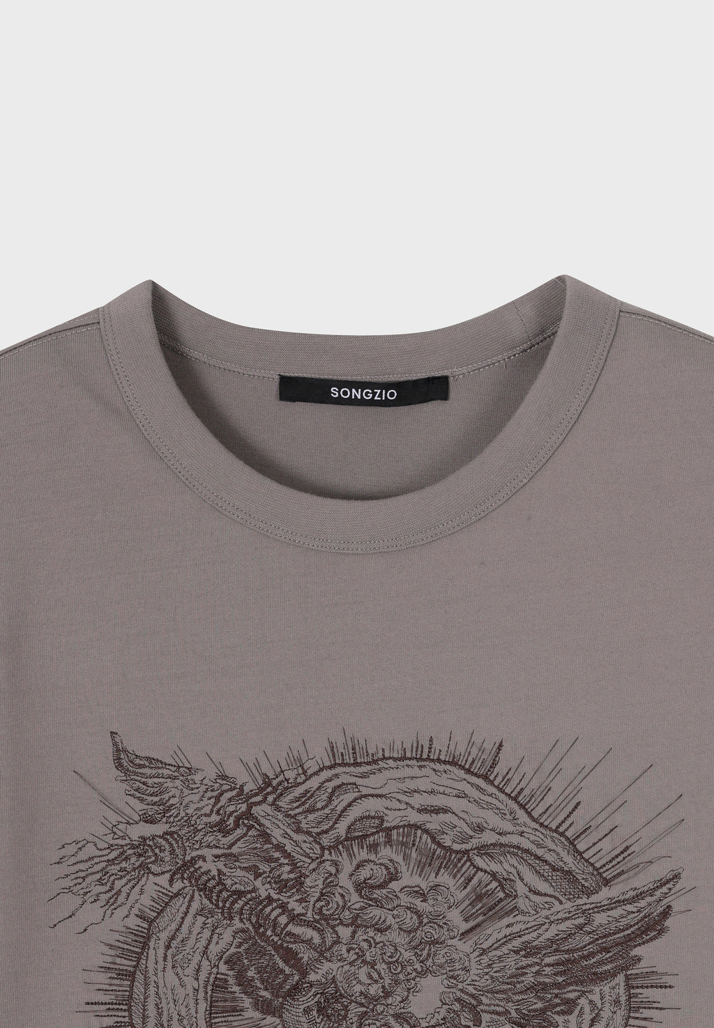 SONGZIO COLLECTION ARCHANGEL GHOST FOLD T SHIRT