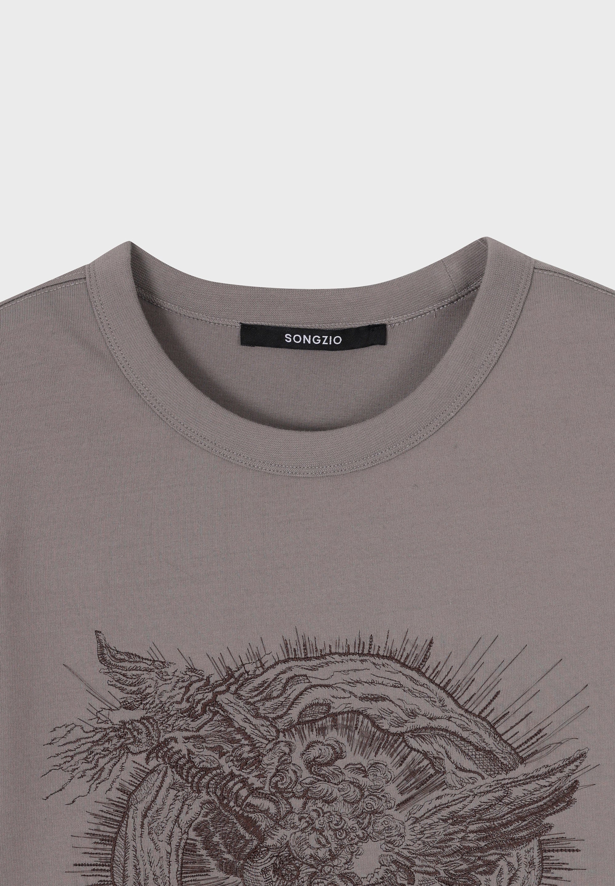 SONGZIO COLLECTION ARCHANGEL GHOST FOLD T SHIRT