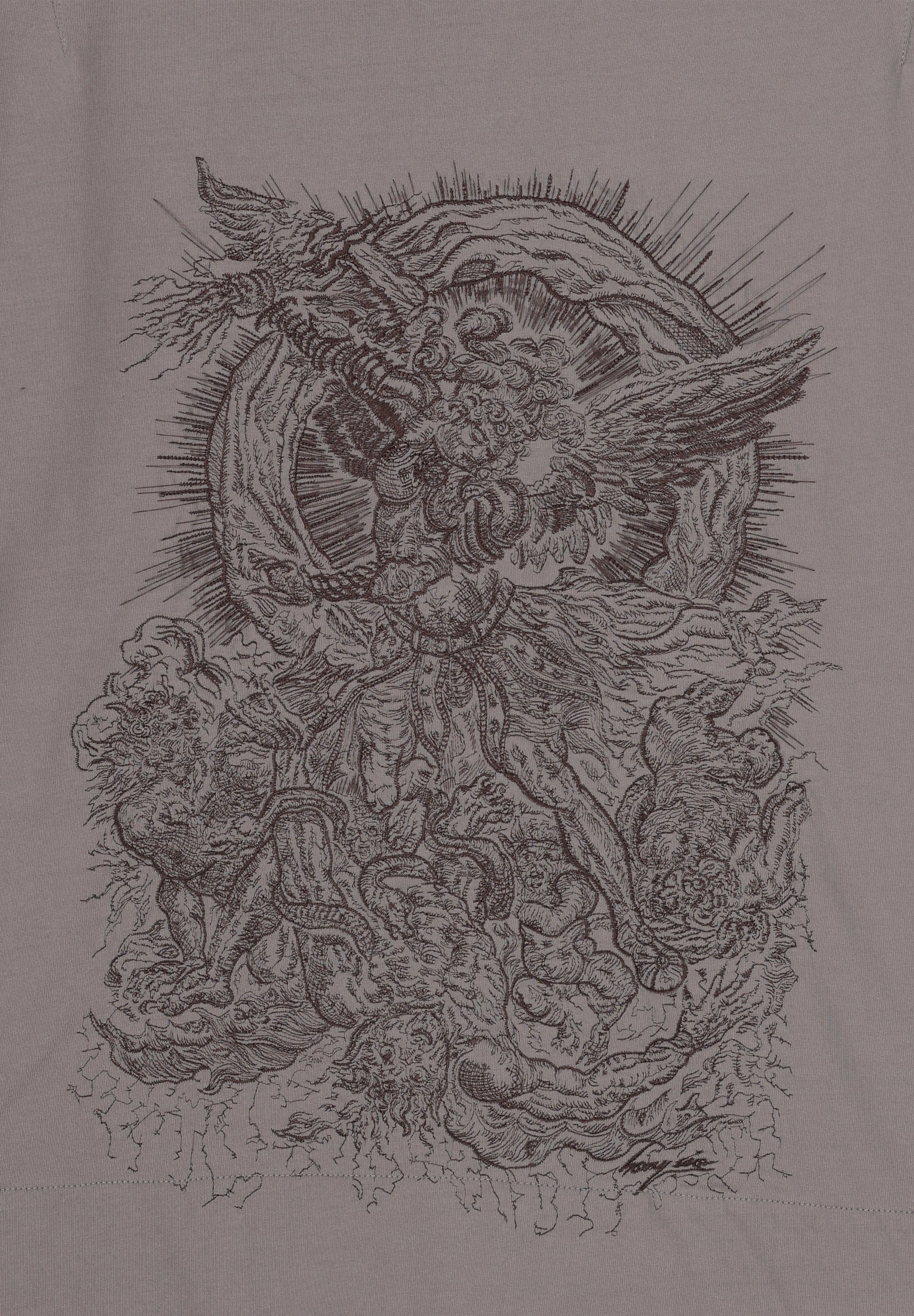 SONGZIO COLLECTION ARCHANGEL GHOST FOLD T SHIRT