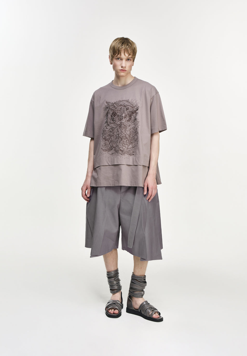 SONGZIO COLLECTION ARCHANGEL GHOST FOLD T SHIRT