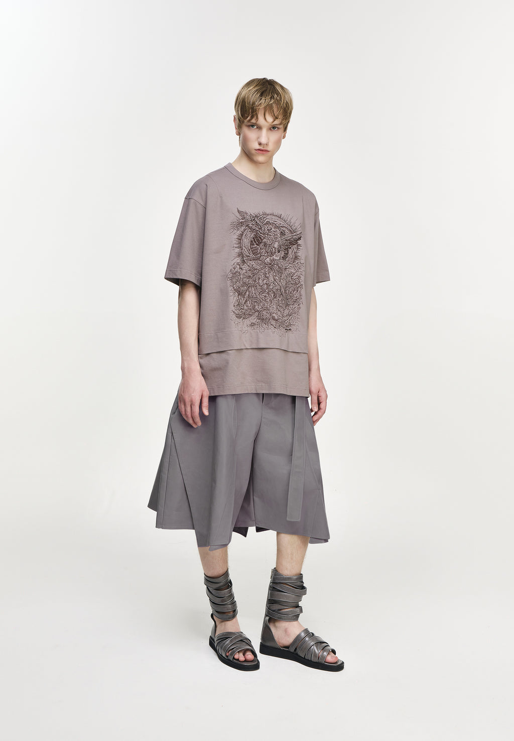 SONGZIO COLLECTION ARCHANGEL GHOST FOLD T SHIRT