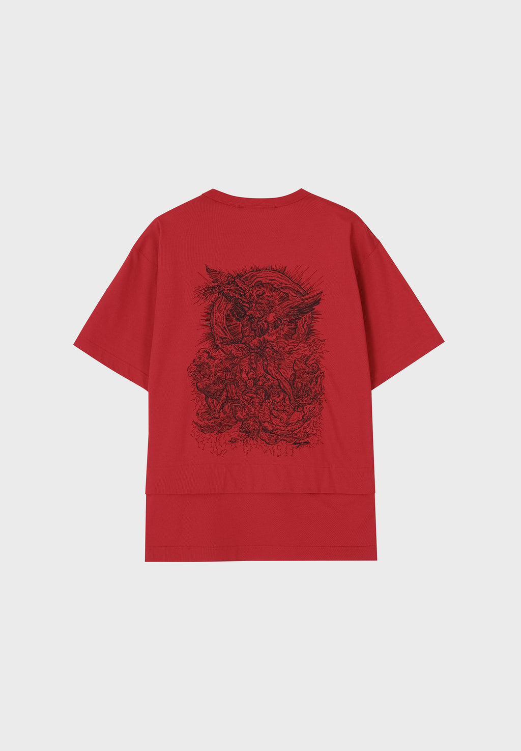 SONGZIO COLLECTION ARCHANGEL GHOST FOLD T SHIRT