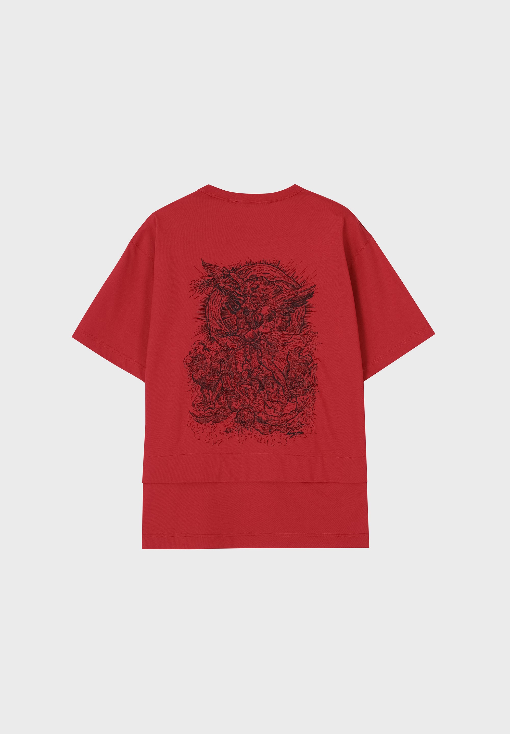 SONGZIO COLLECTION ARCHANGEL GHOST FOLD T SHIRT
