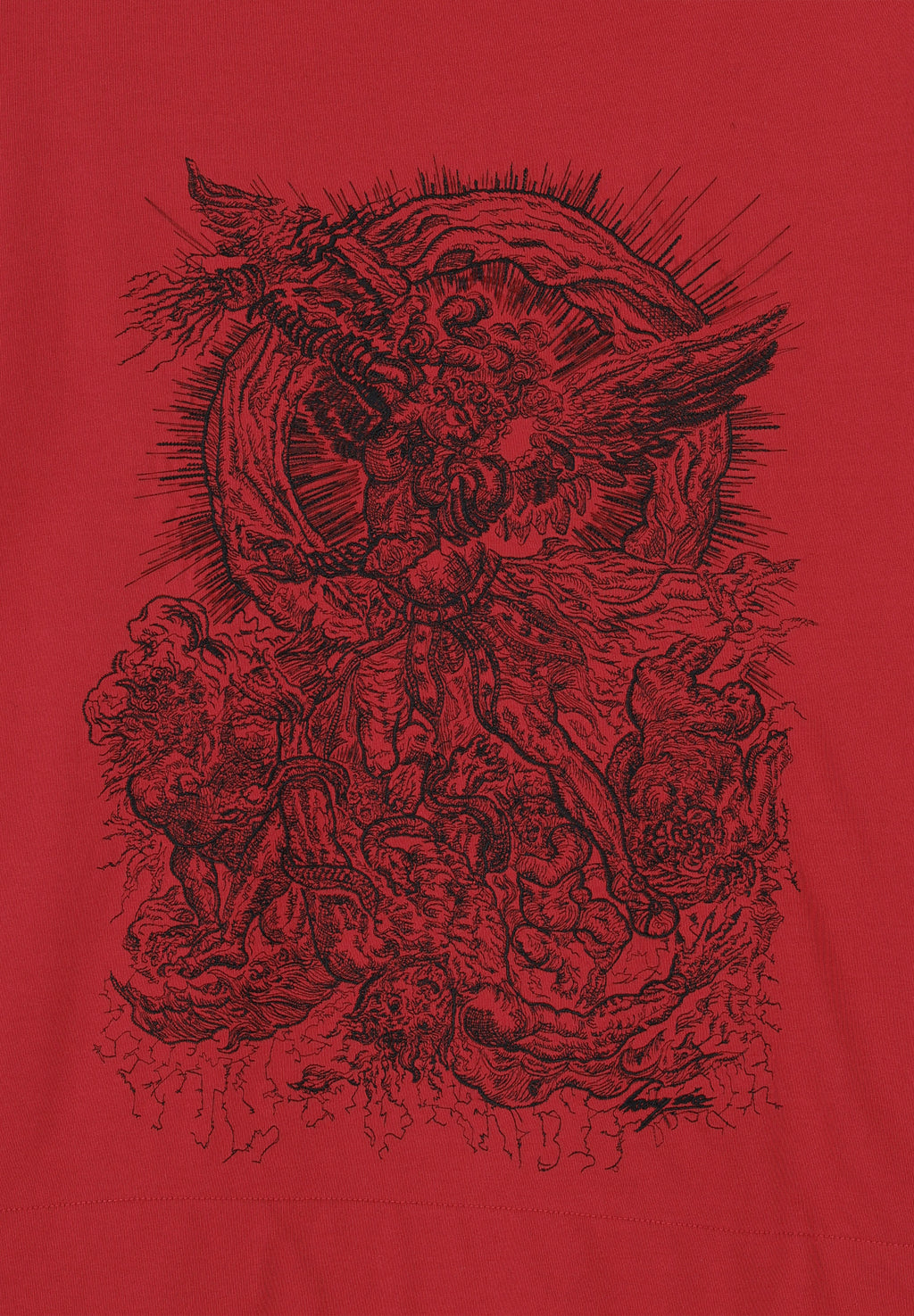 SONGZIO COLLECTION ARCHANGEL GHOST FOLD T SHIRT