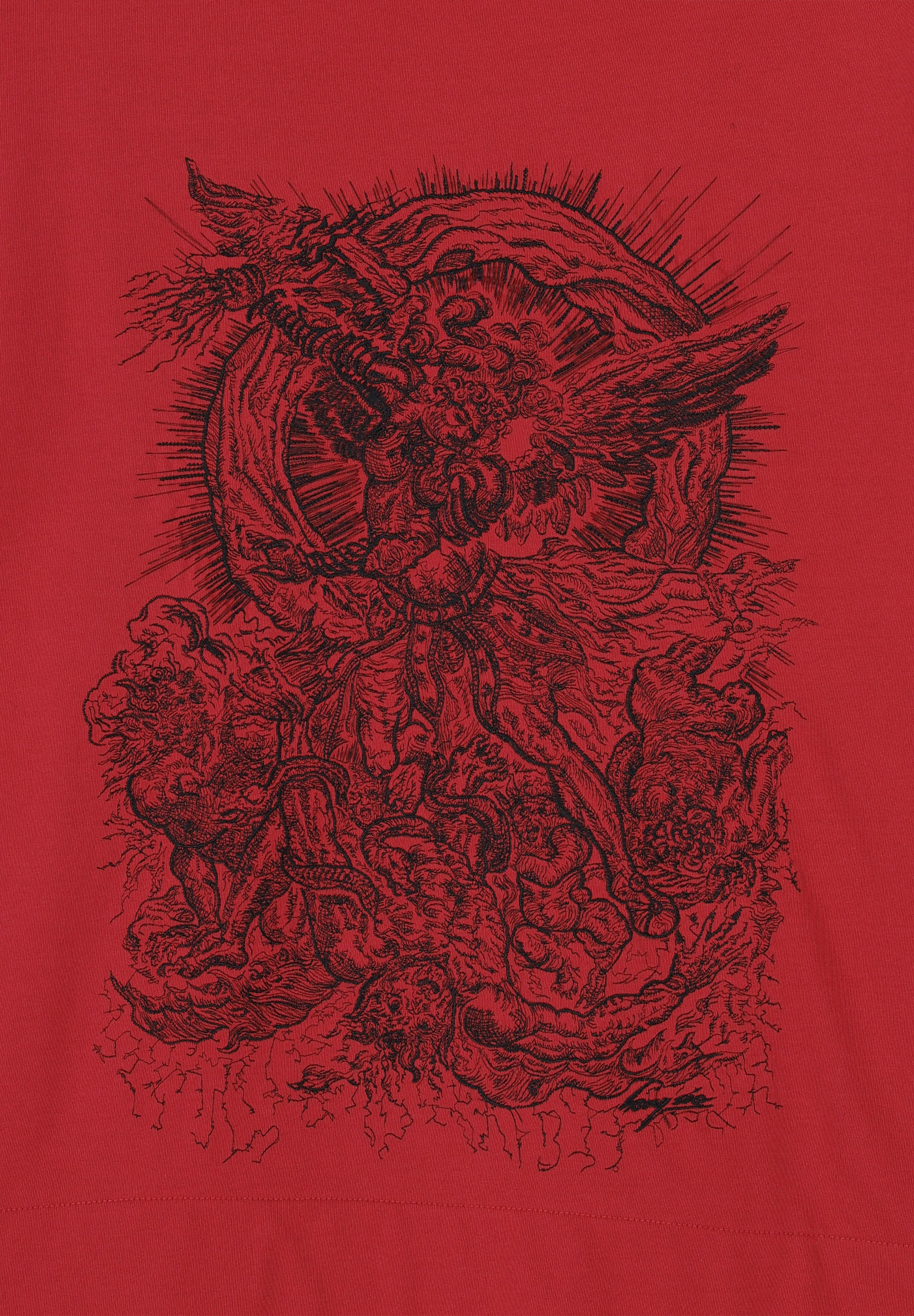 SONGZIO COLLECTION ARCHANGEL GHOST FOLD T SHIRT