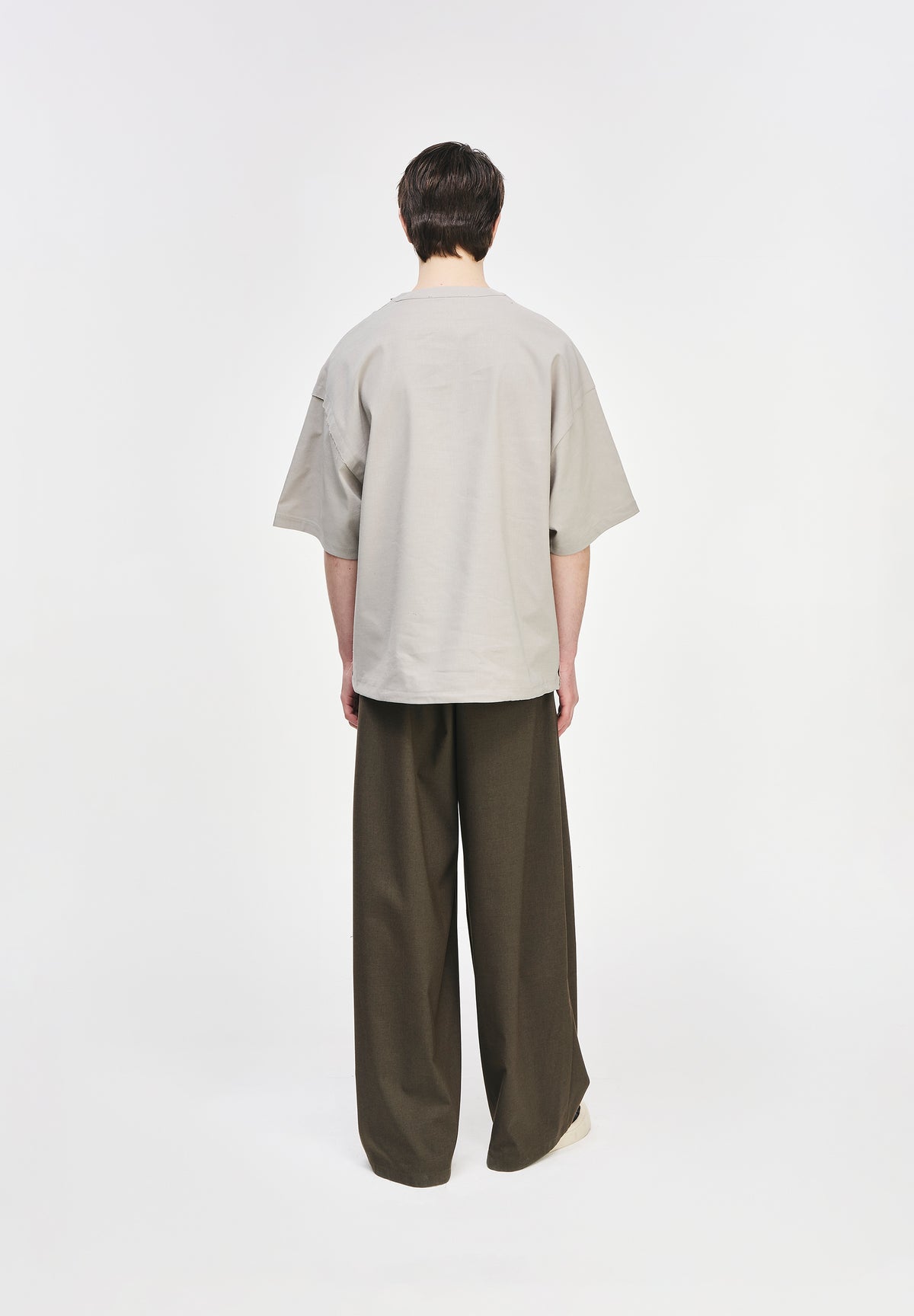 POLYPTYCH WOVEN T SHIRT
