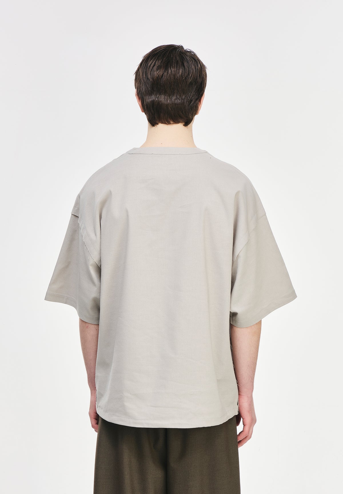 POLYPTYCH WOVEN T SHIRT