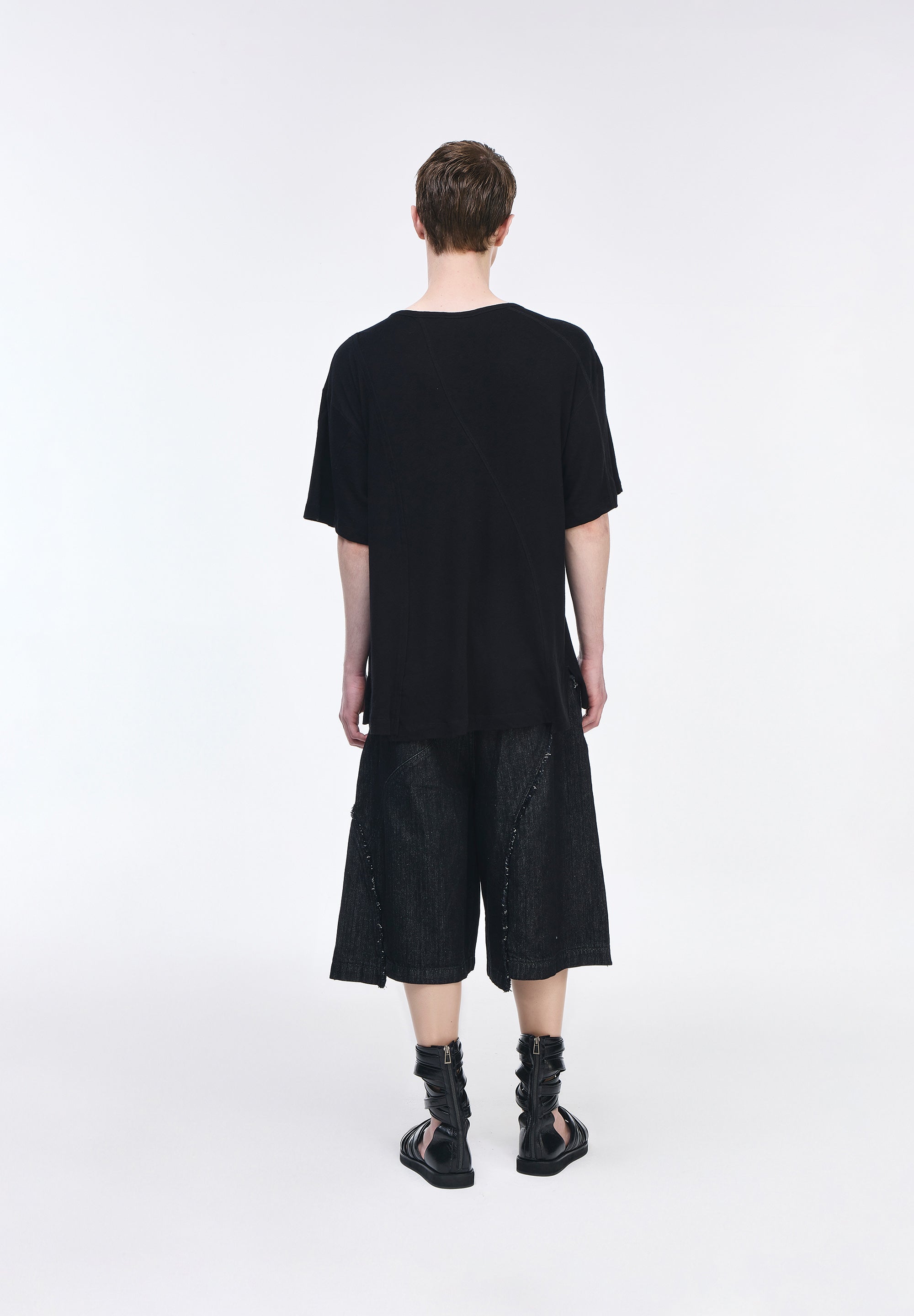 DESCENT BOAT NECK T-SHIRT