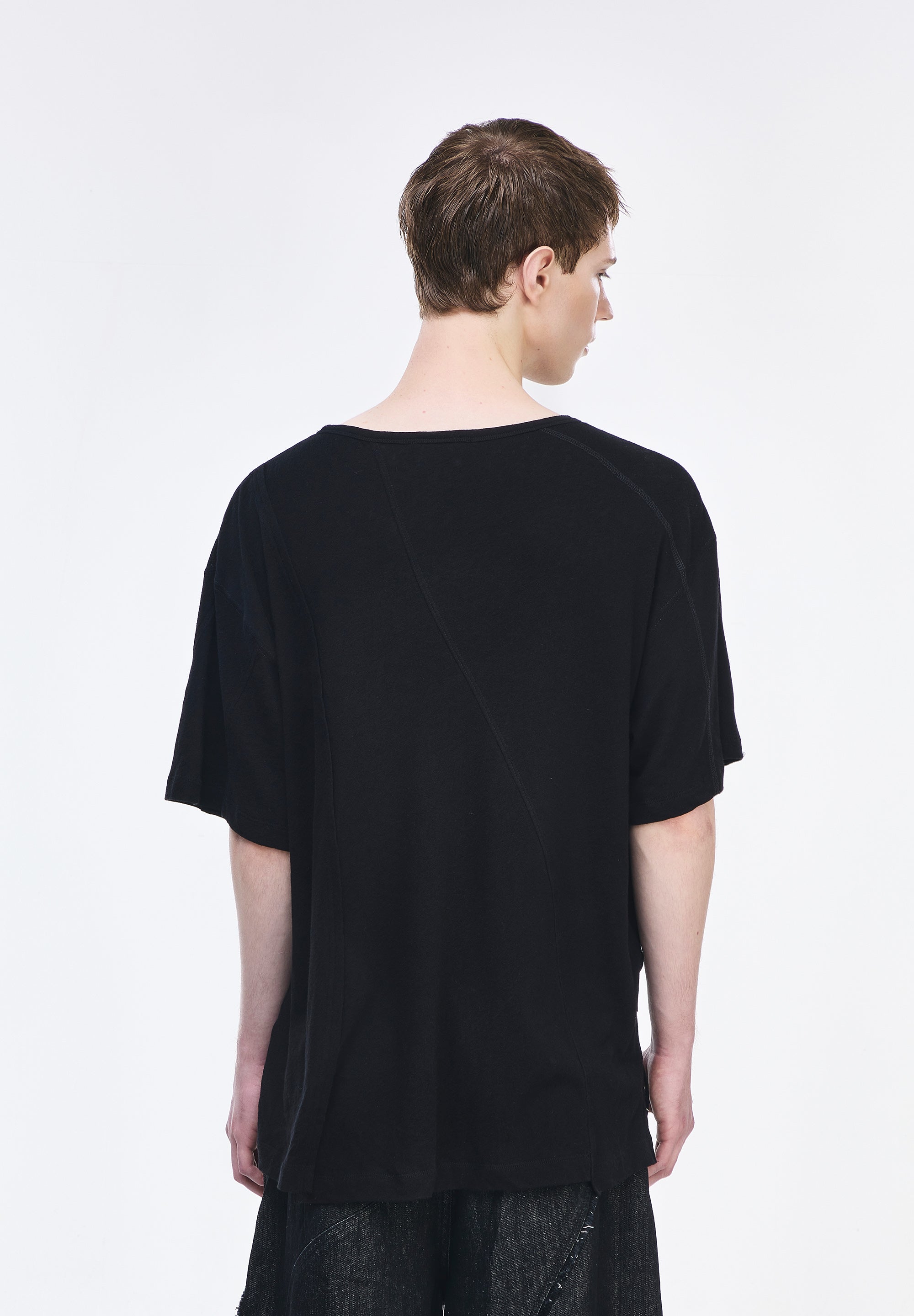 DESCENT BOAT NECK T-SHIRT