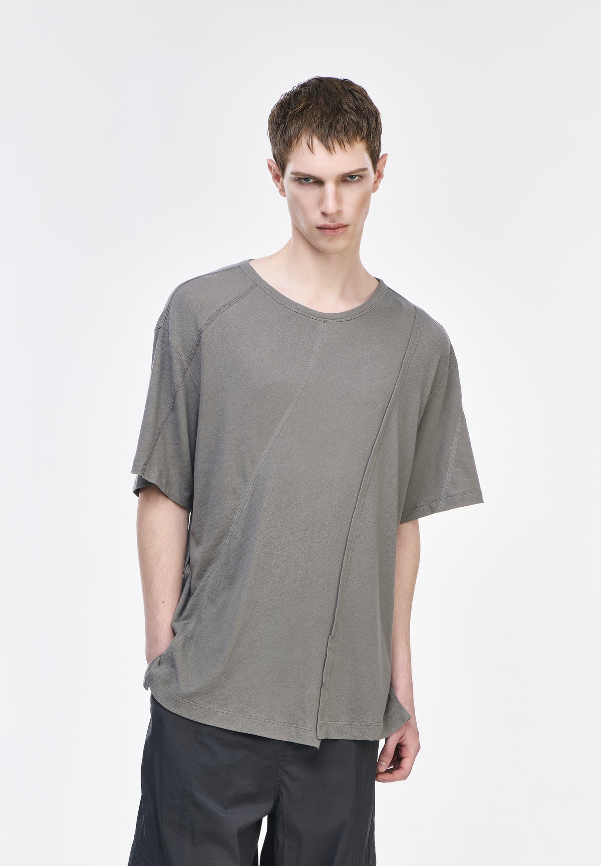 DESCENT BOAT NECK T-SHIRT